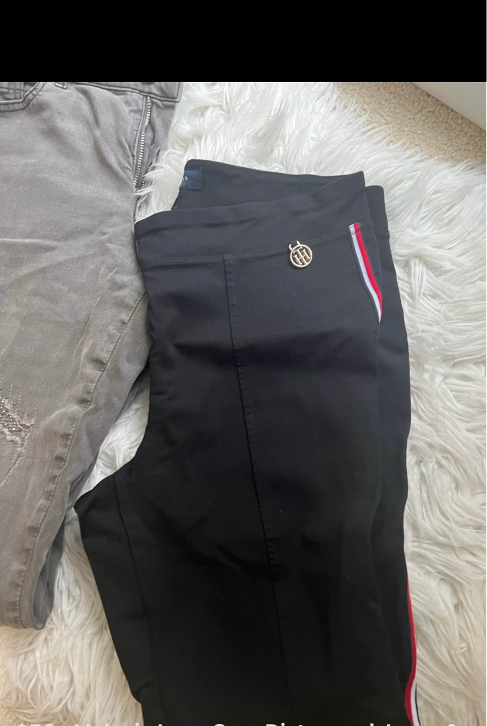 Tommy Hilfiger Black Pants Size M - photo 4