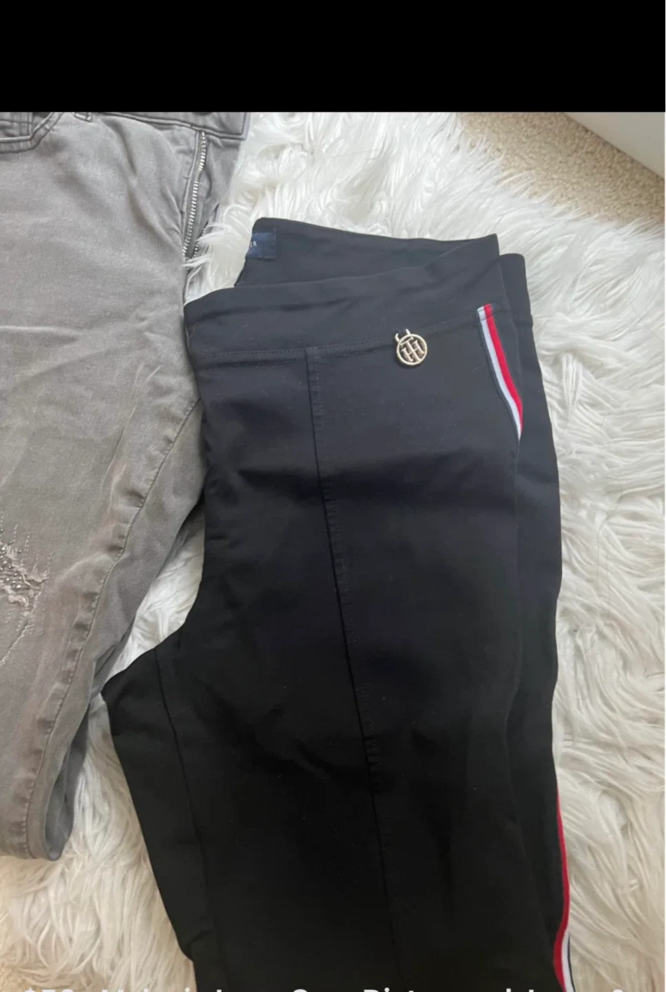 Tommy Hilfiger Black Pants Size M - photo 4