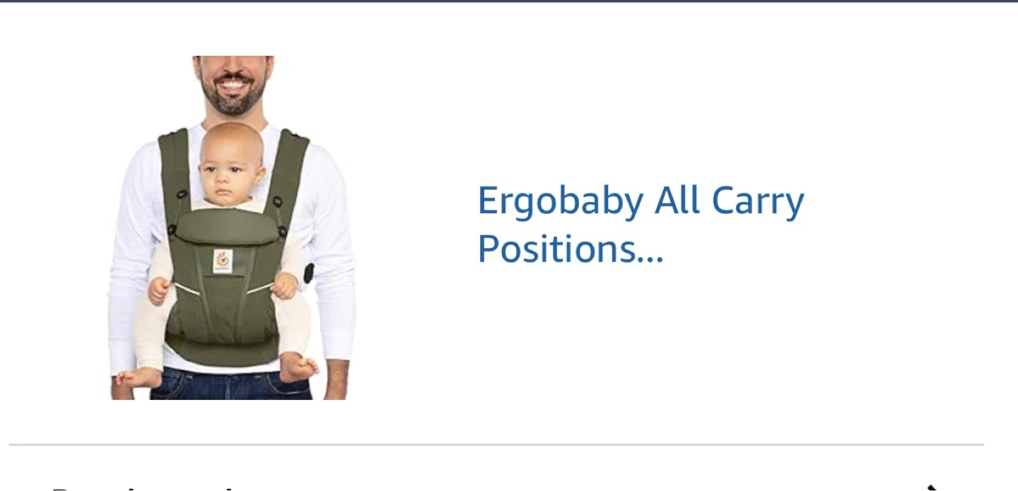 Ergobaby All Carry Positions Baby Carrier - Olive Green