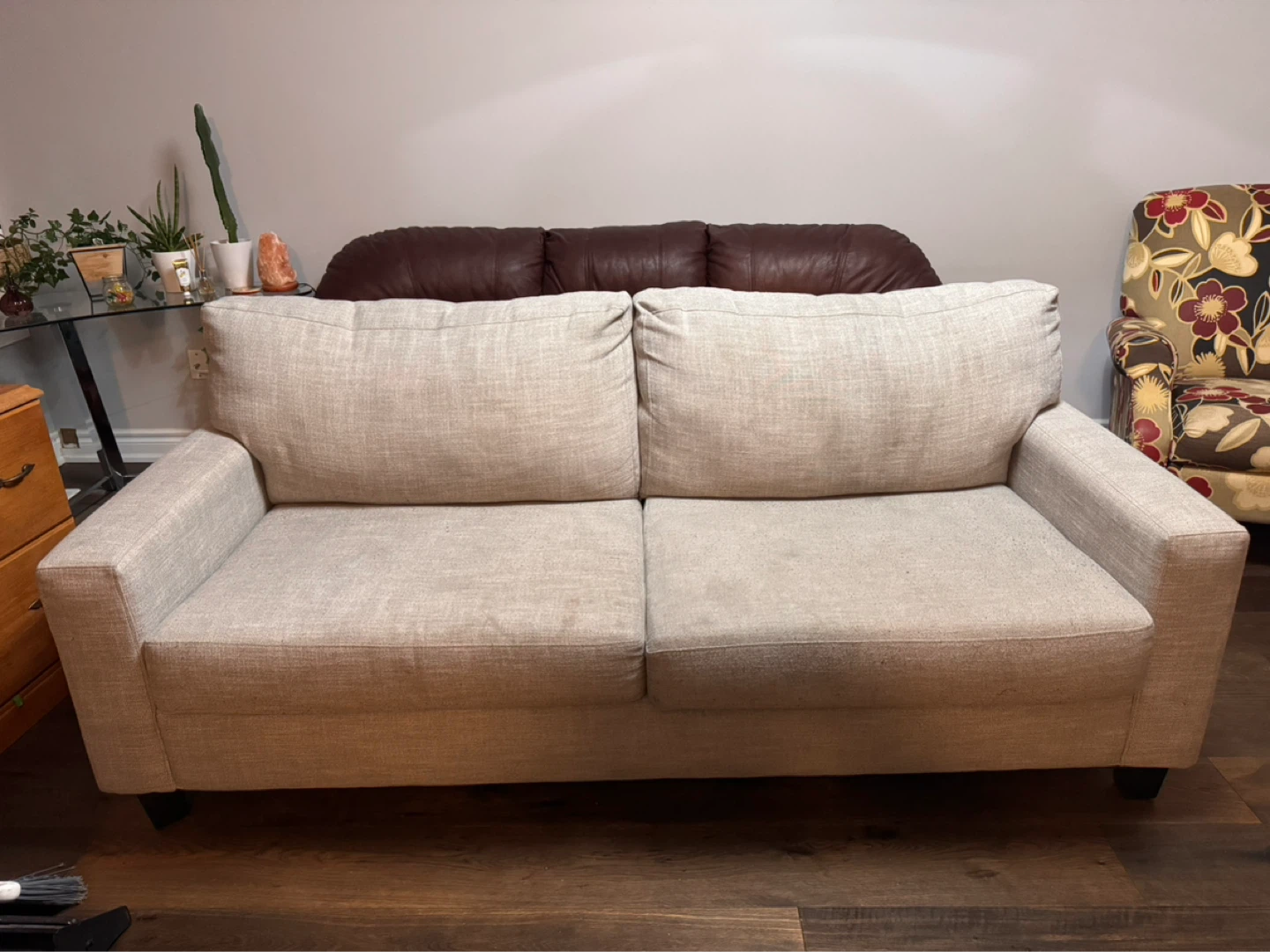Light Grey 2-Seater Sofa - photo 3