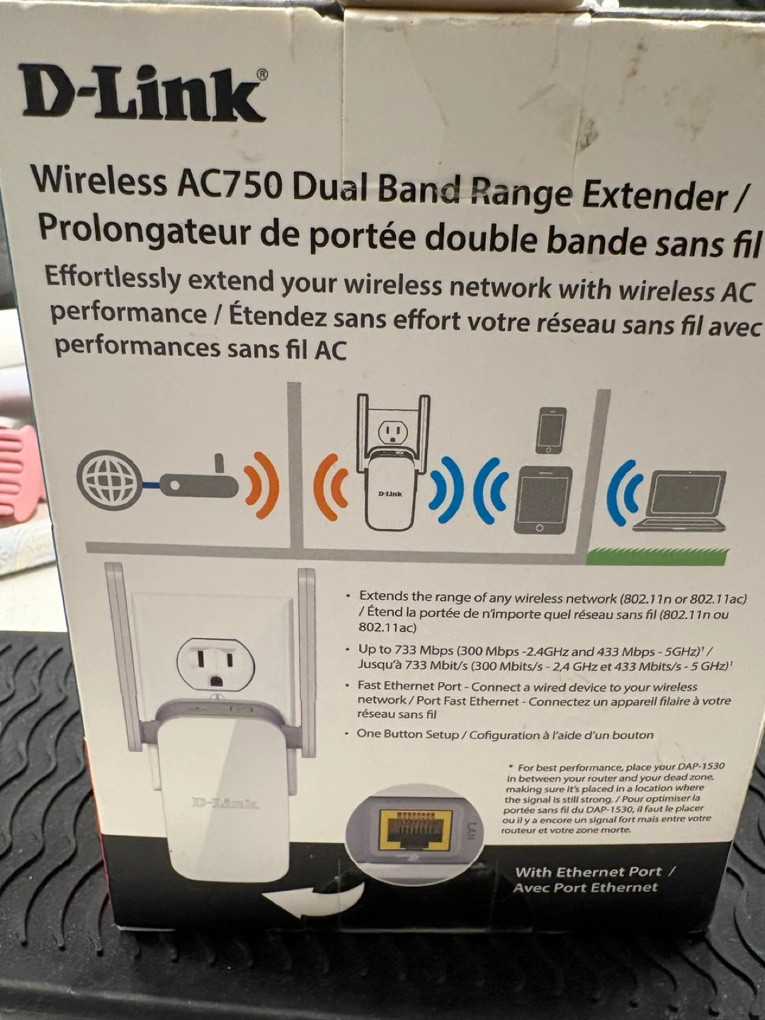 D-Link AC750 Dual Band Wi-Fi Range Extender DAP-1530 - photo 5