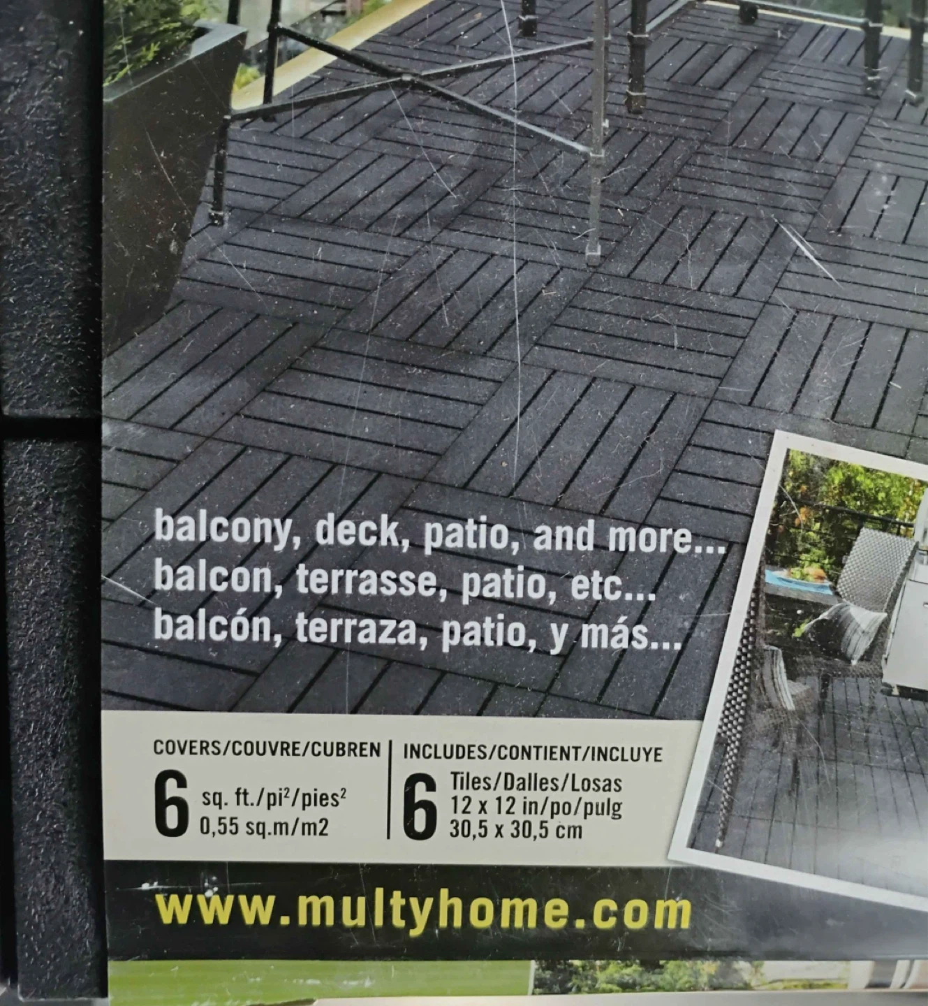 Ecotrend Deck & Balcony Tiles - Mosaic - photo 2