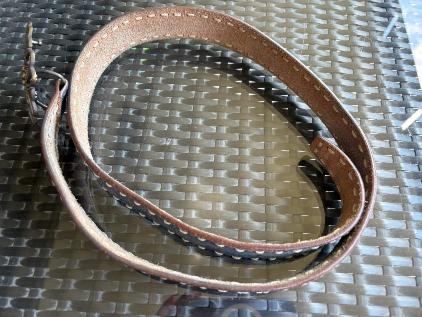 Women's Western Style Belt with Ornate Buckle - photo 4
