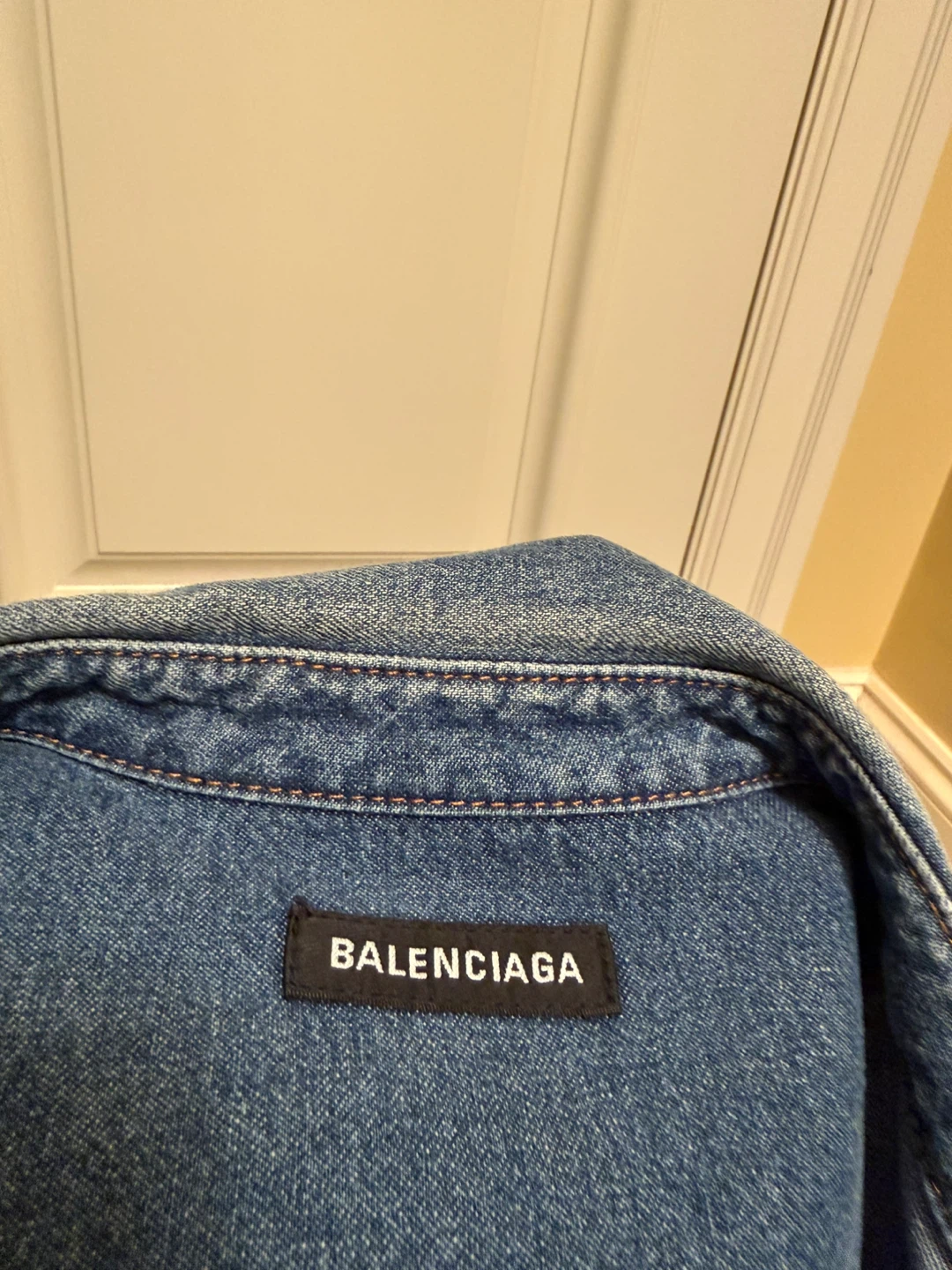 Balenciaga Oversize Denim Shirt Men’s XS - photo 5