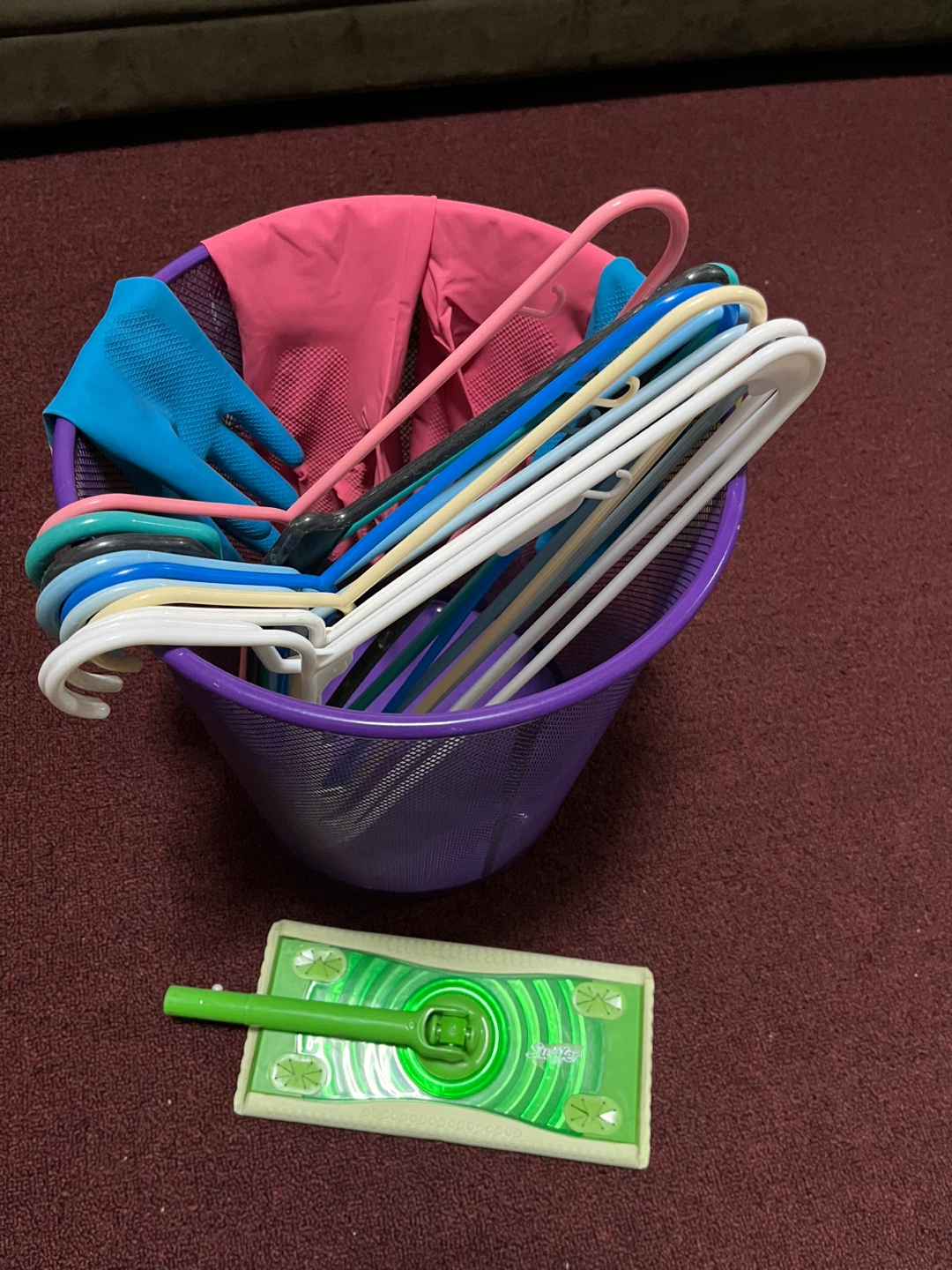 FREE – Hangers, Mop & Cleaning Supplies - photo 2