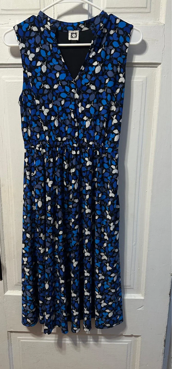 Anne Klein Floral Midi Dress