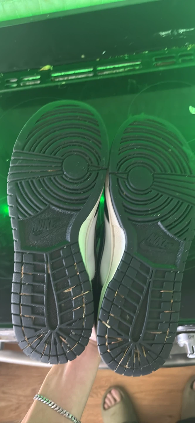 Nike Dunk Low Sneakers Black White - photo 3