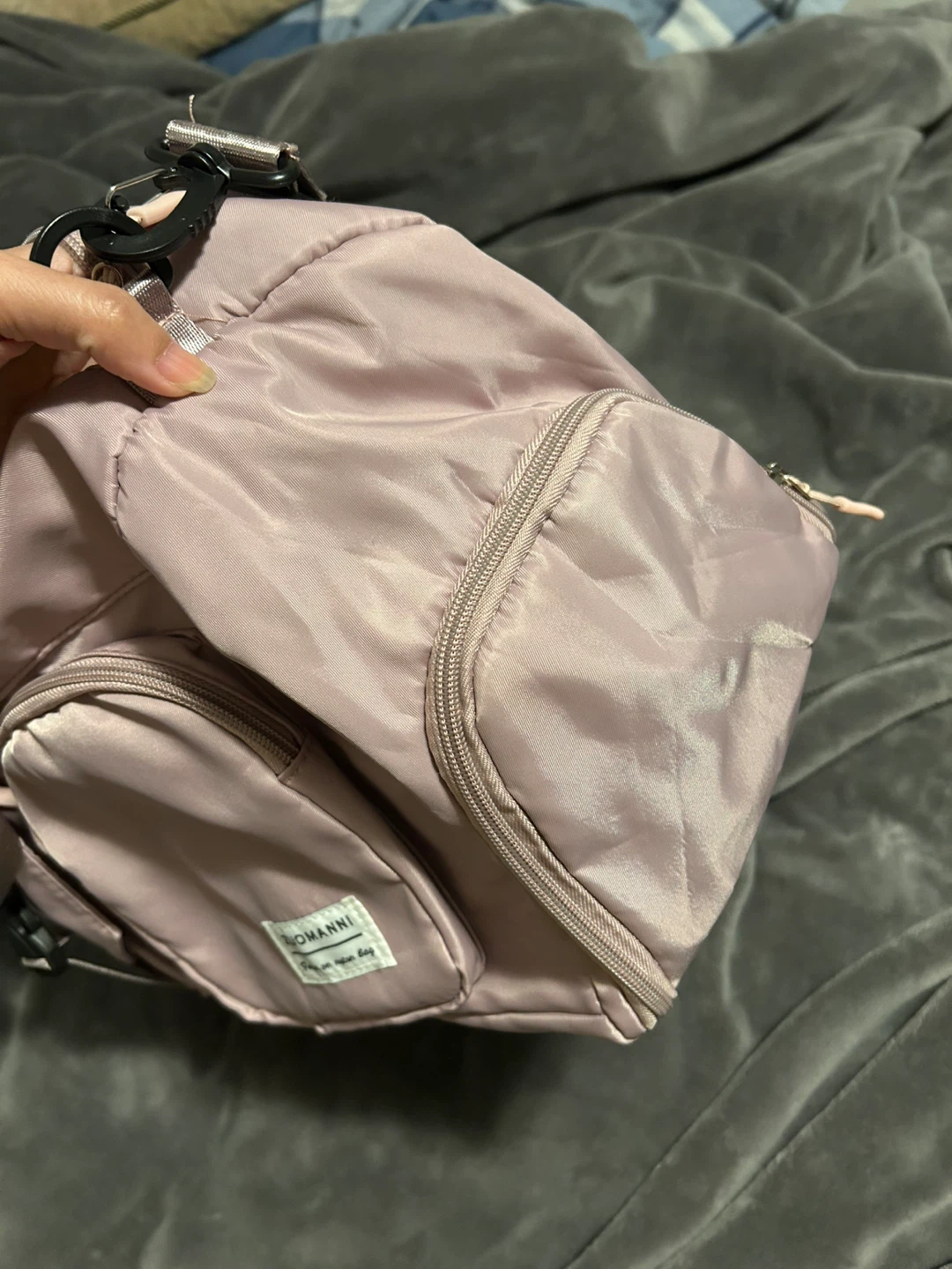 ZUOMANNI Sports Gym Bag with Yoga Mat Straps - photo 3