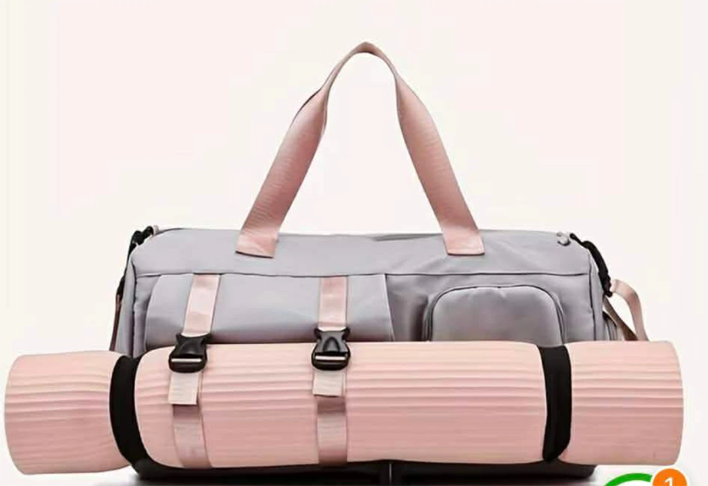 ZUOMANNI Sports Gym Bag with Yoga Mat Straps - photo 4