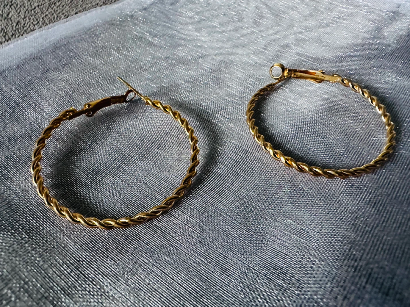 Twisted Hoop Earrings