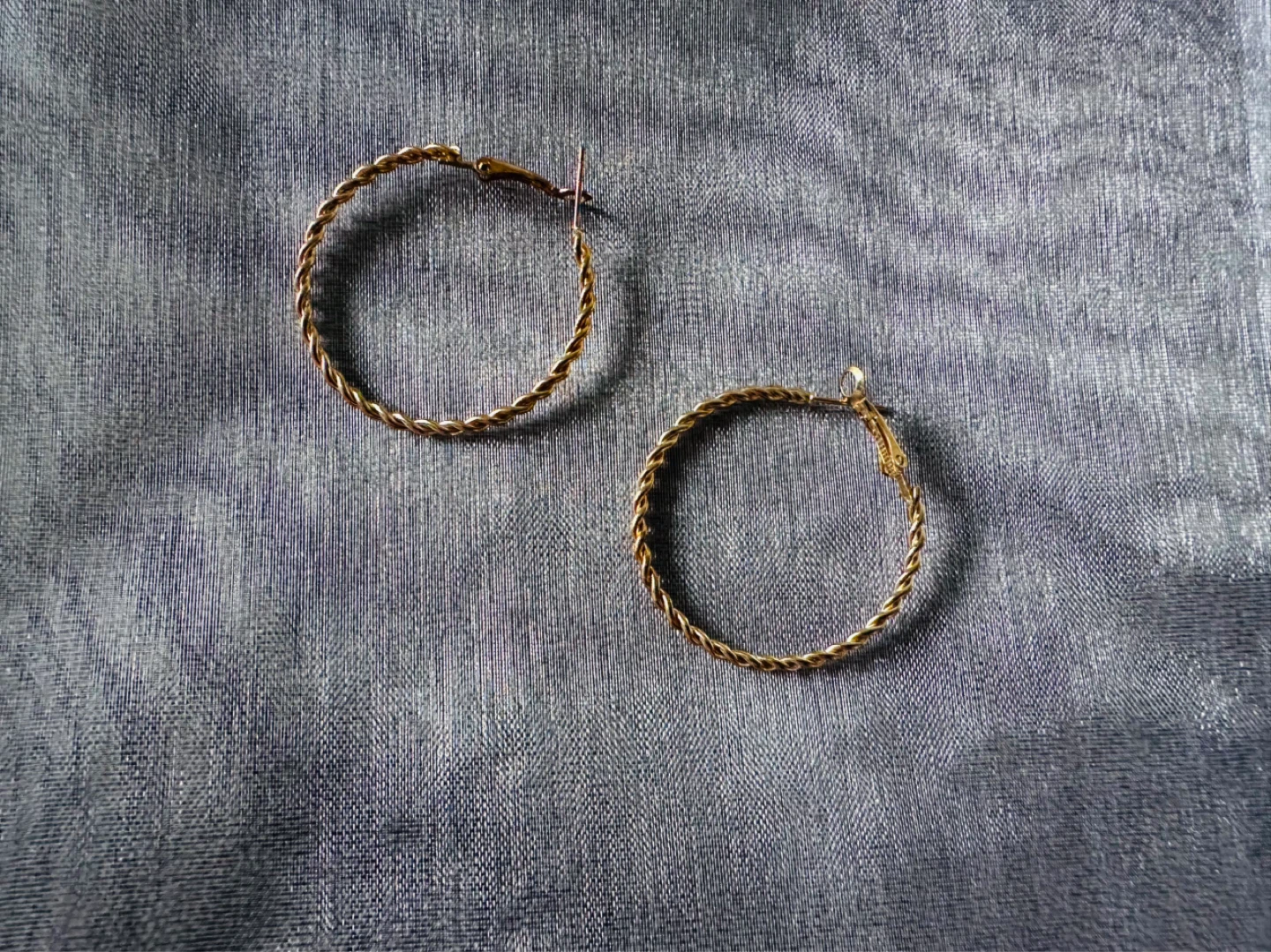 Twisted Hoop Earrings - photo 2