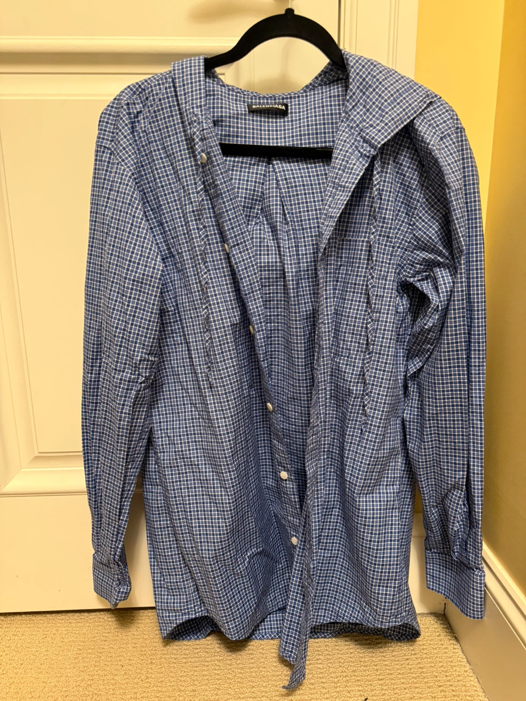Balenciaga Oversized Men’s Shirt - Size 38