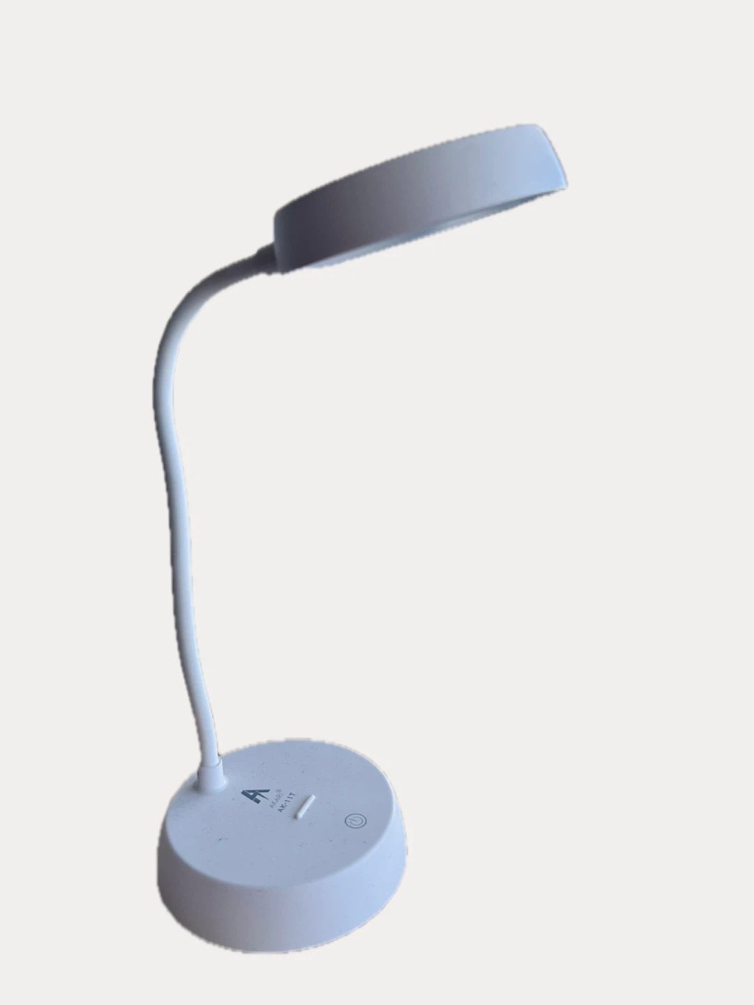 White LED Desk Lamp with Rechargeable Battery