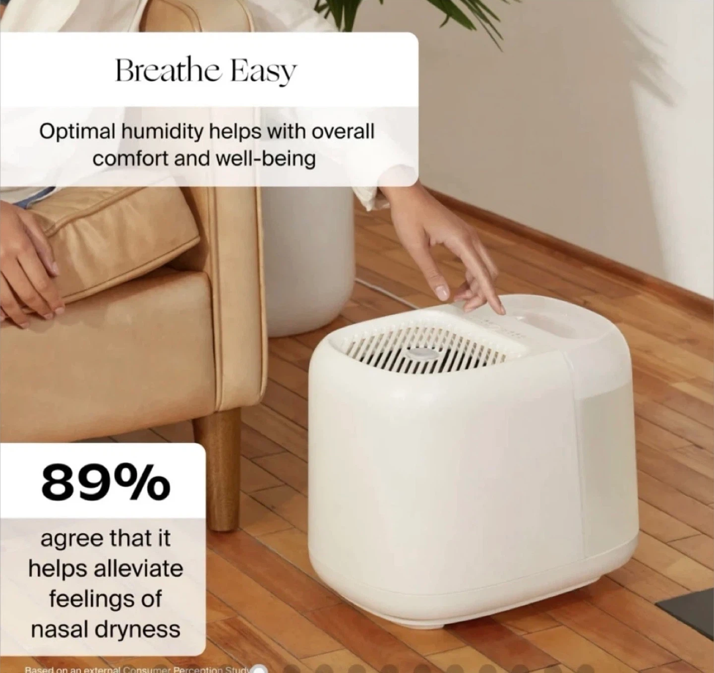 Canopy Large Room Humidifier - White - photo 2