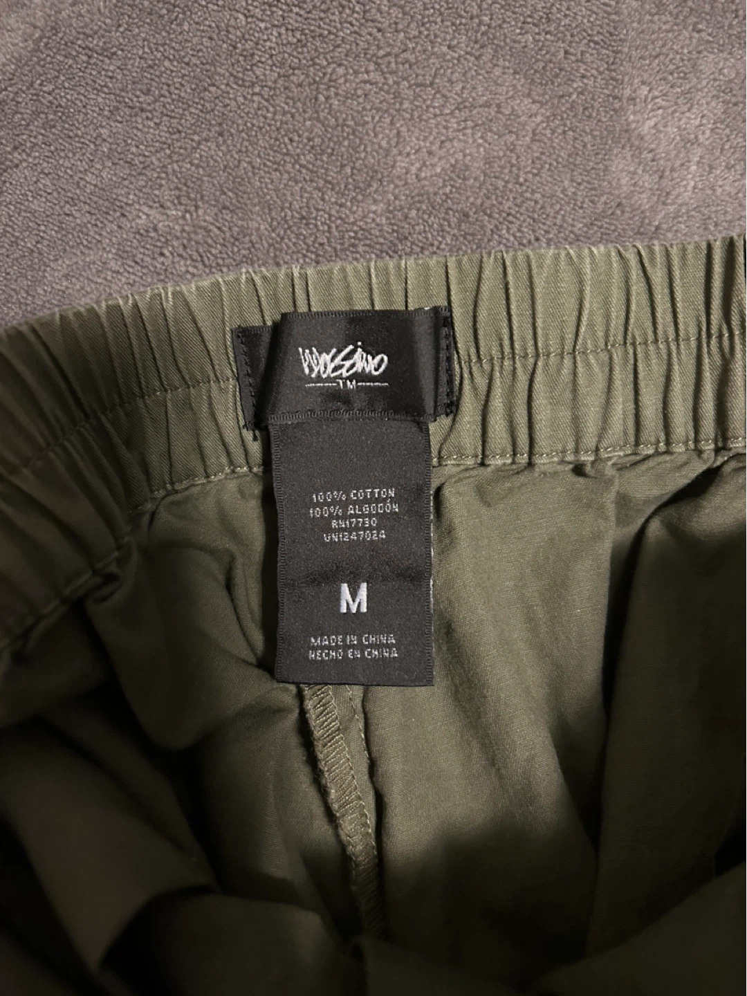 Mossimo Women's Wide Leg Cropped Pants Size Medium Olive Green - photo 2
