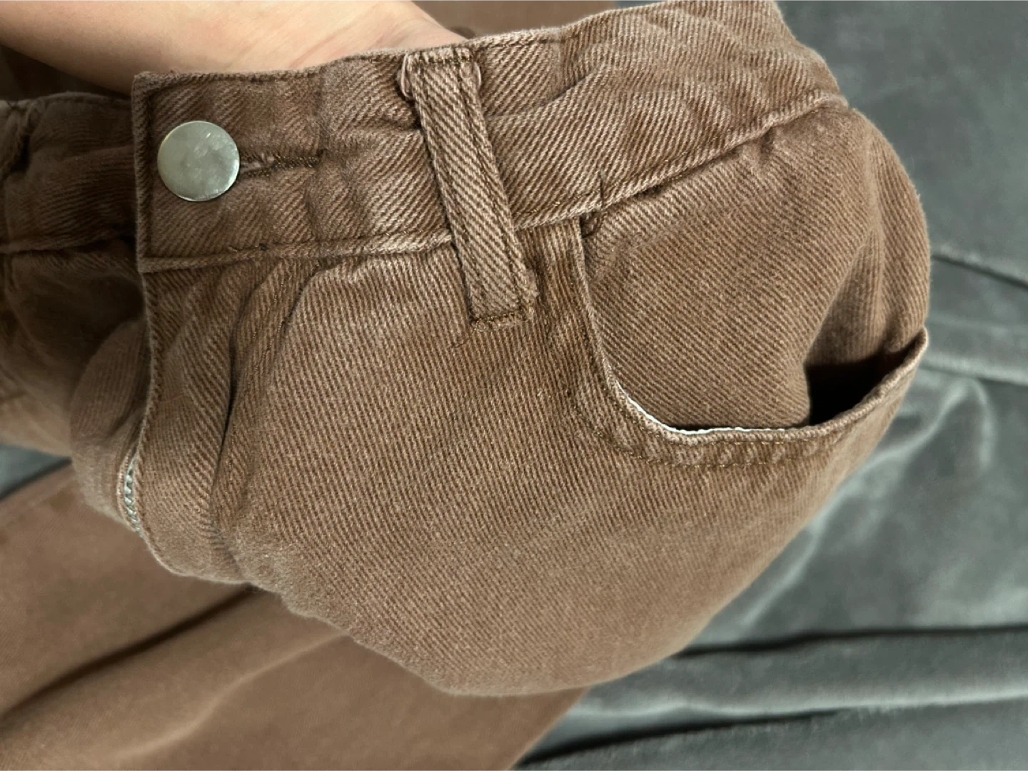 SHEIN Women's Brown Wide-Leg Jeans - Size M - photo 3