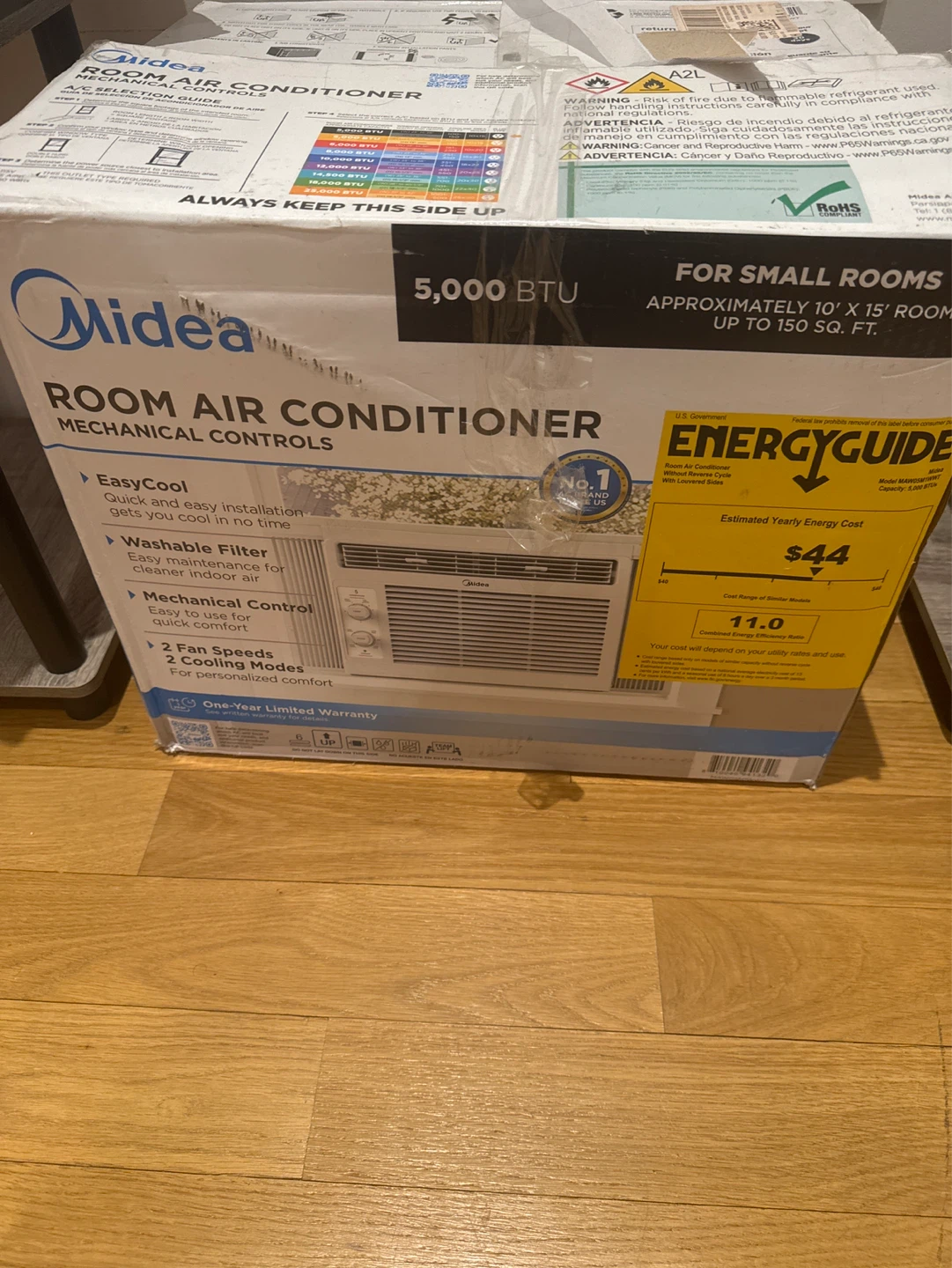 Midea 5,000 BTU Room Air Conditioner