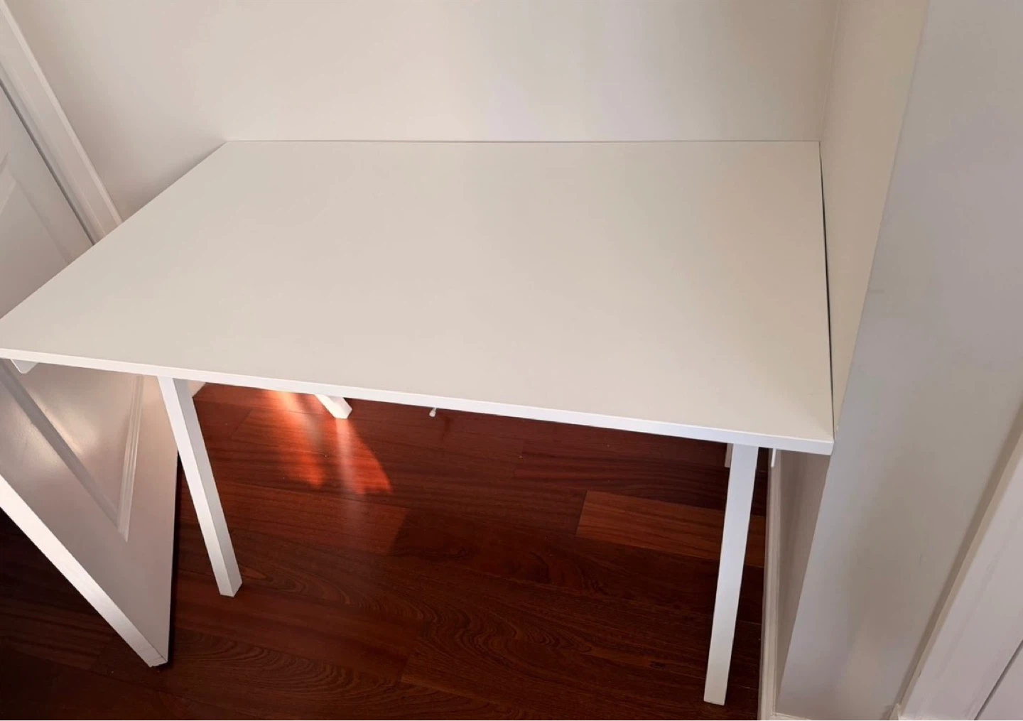 White IKEA Desk - photo 2
