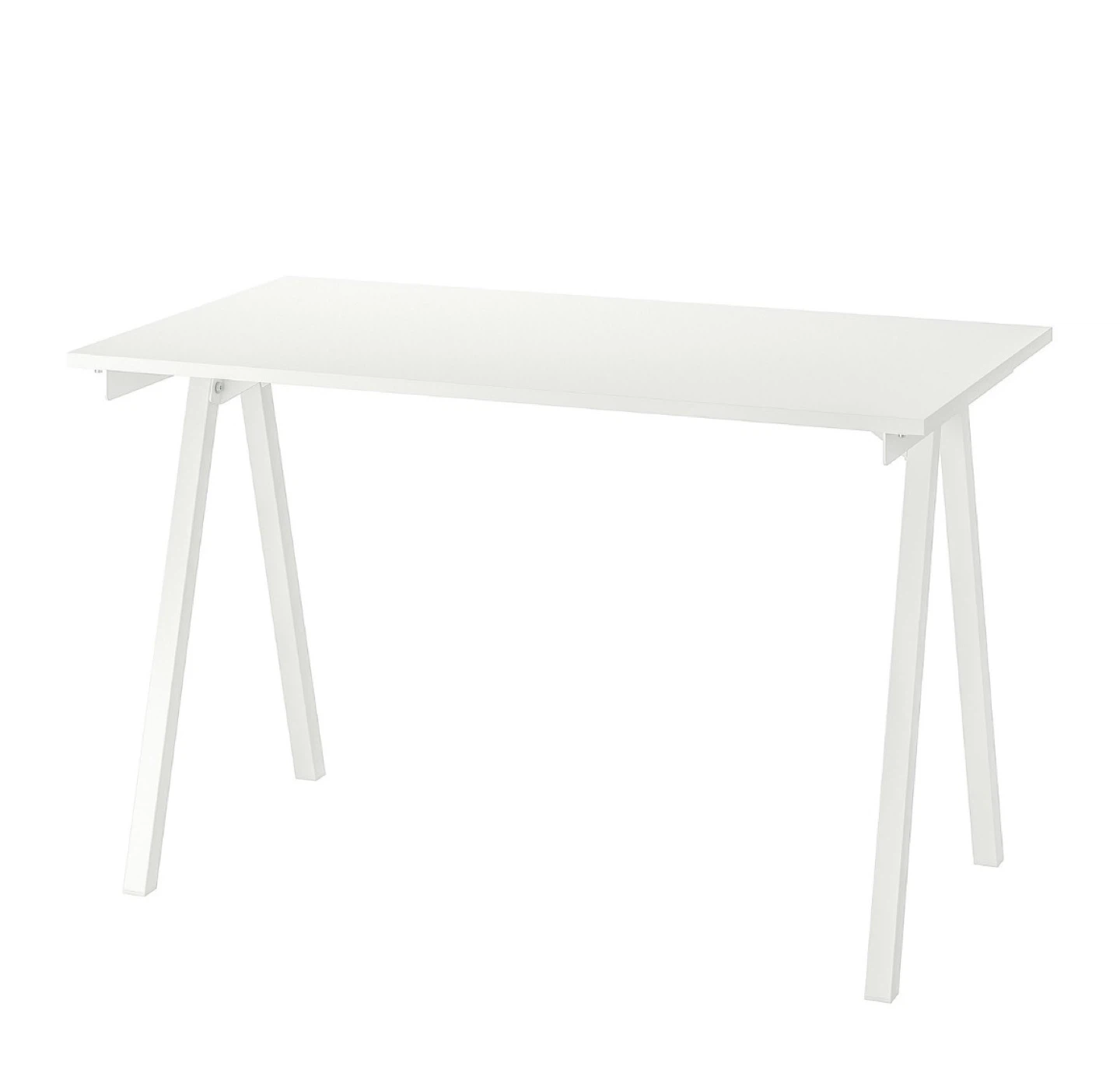 White IKEA Desk