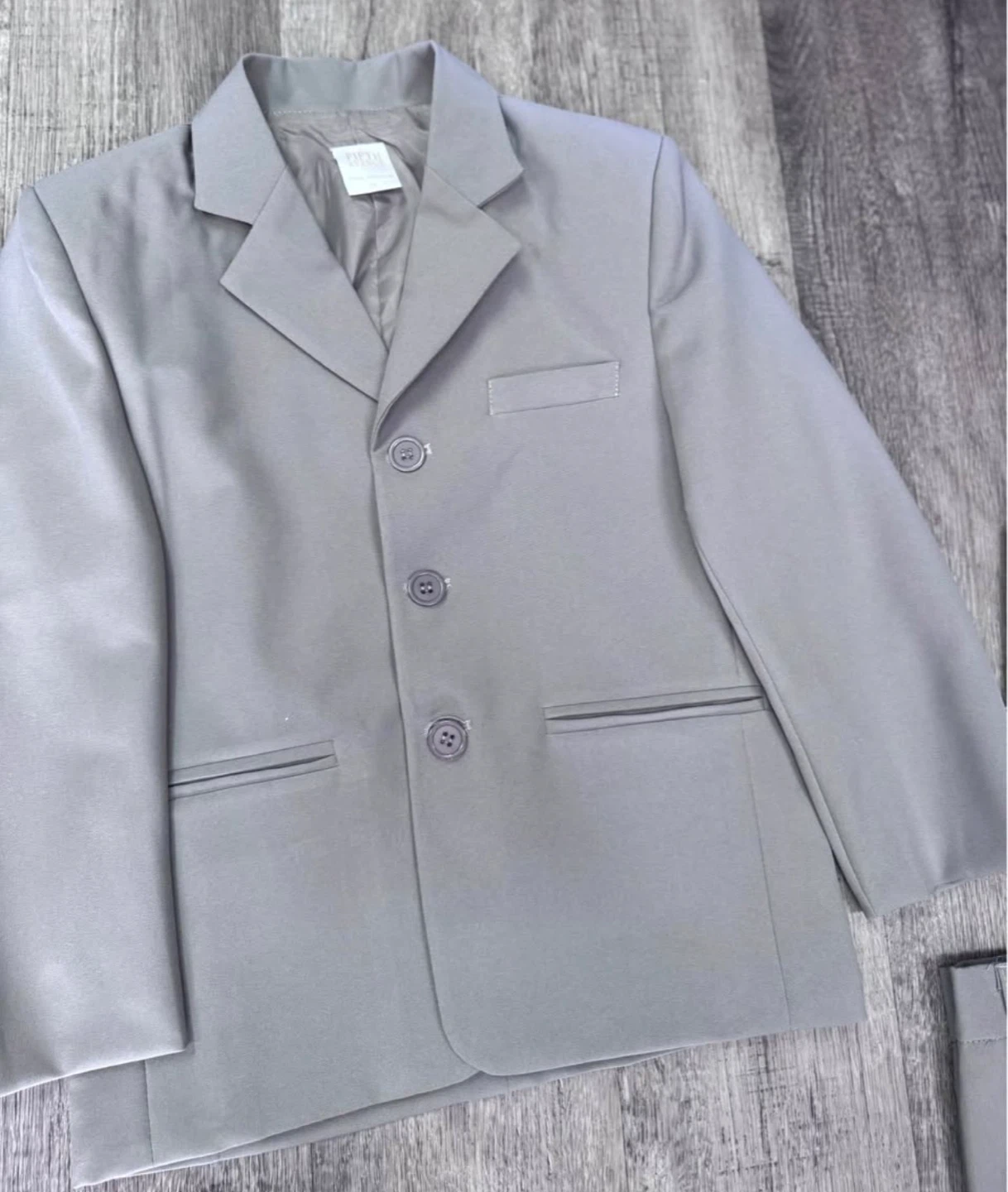 New Fifth Avenue Boys Grey Suit Set (Size 7) - photo 2