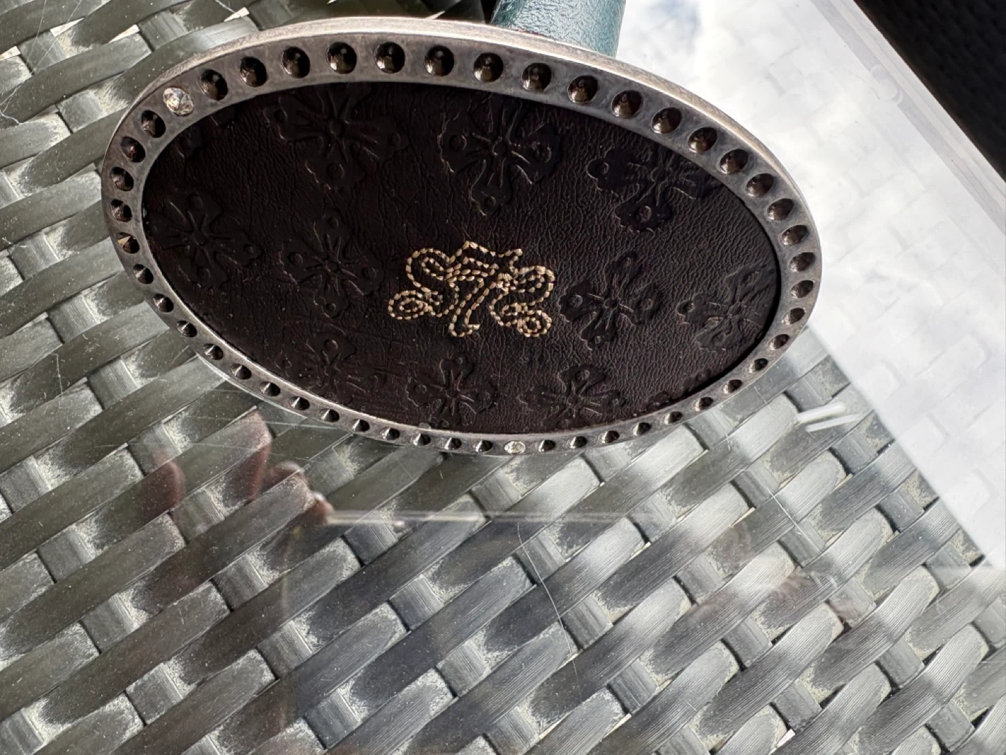 Seven 7 Jeans Skull Belt