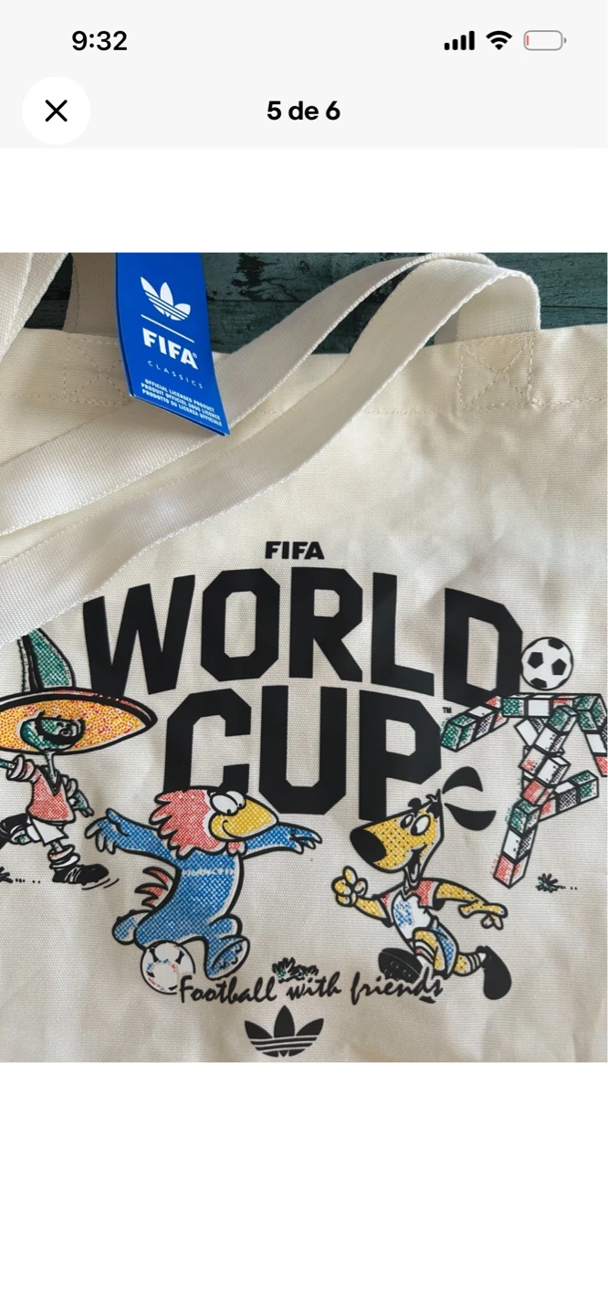 Adidas FIFA World Cup Tote Bag - photo 2