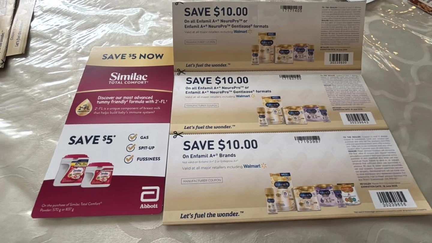 FREE FORMULA COUPONS
