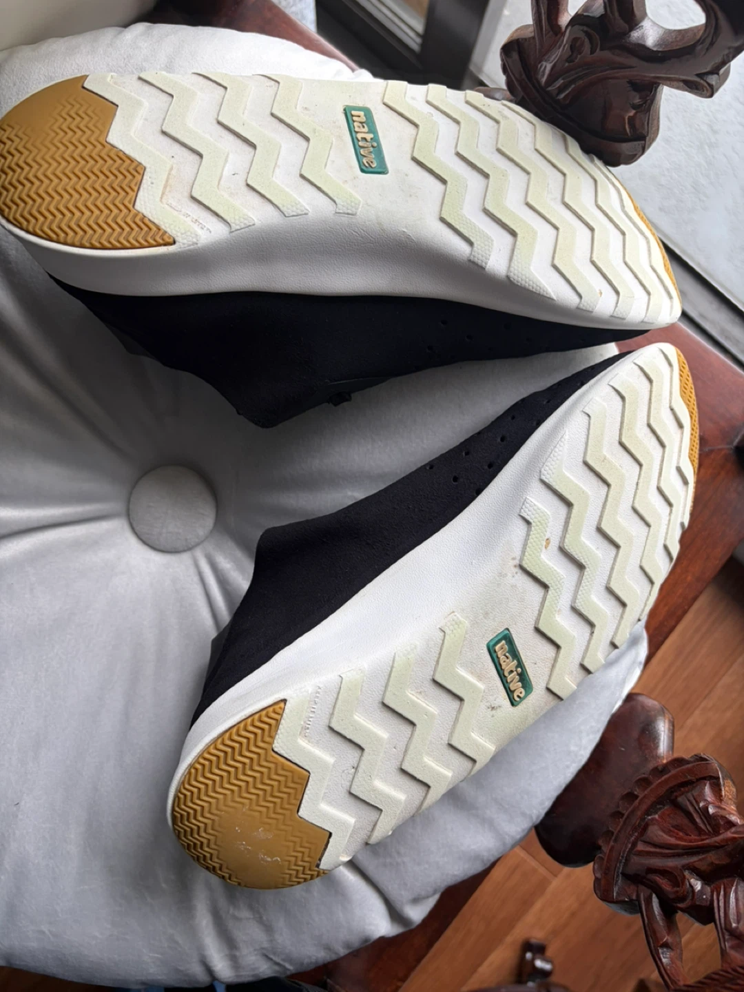 Native Shoes Black Slip-On Sneakers - photo 3