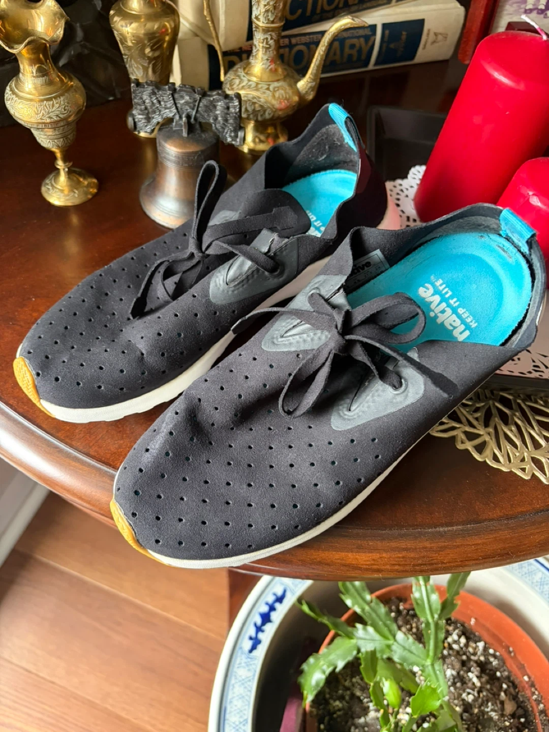 Native Shoes Black Slip-On Sneakers - photo 4