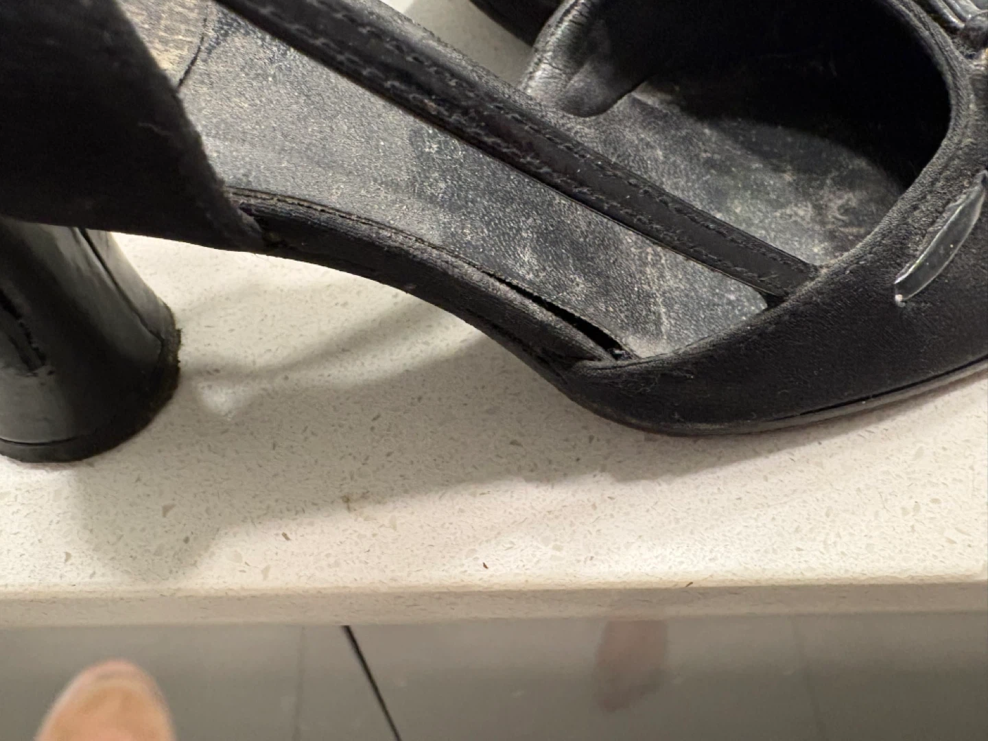 Stuart Weitzman Black Suede Bow Heels