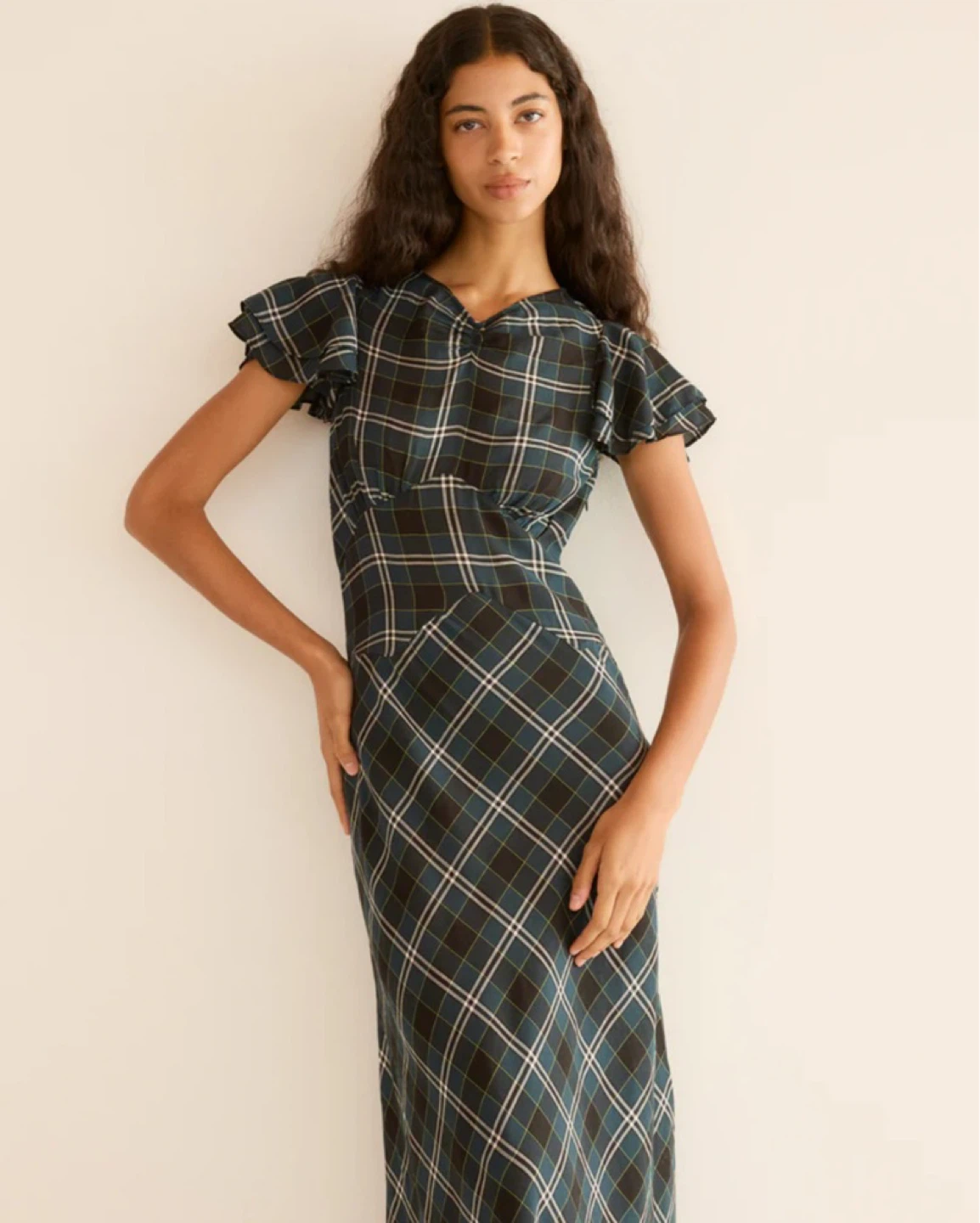 Doen Seraphine Dress in Amble Plaid - photo 2