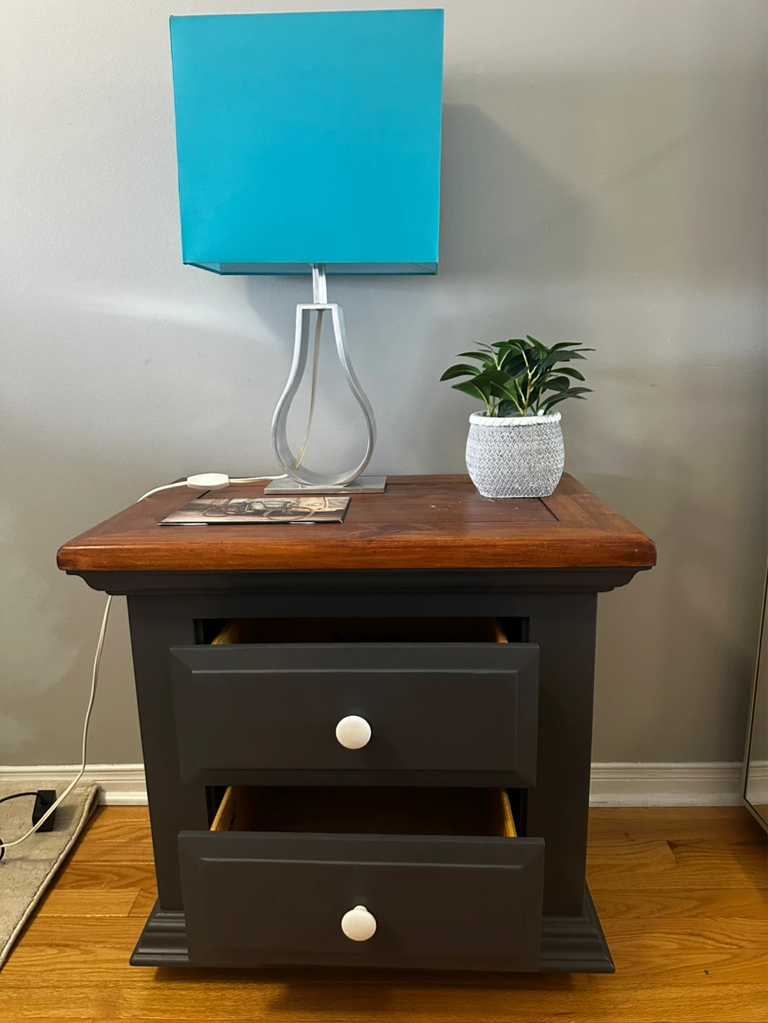 Two-Drawer Nightstand - photo 2