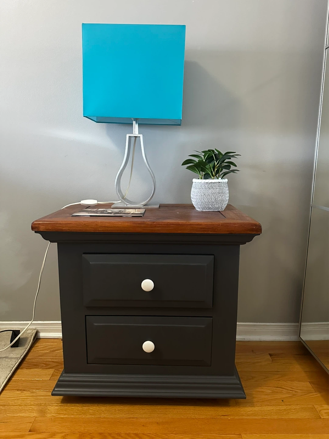 Two-Drawer Nightstand - photo 4