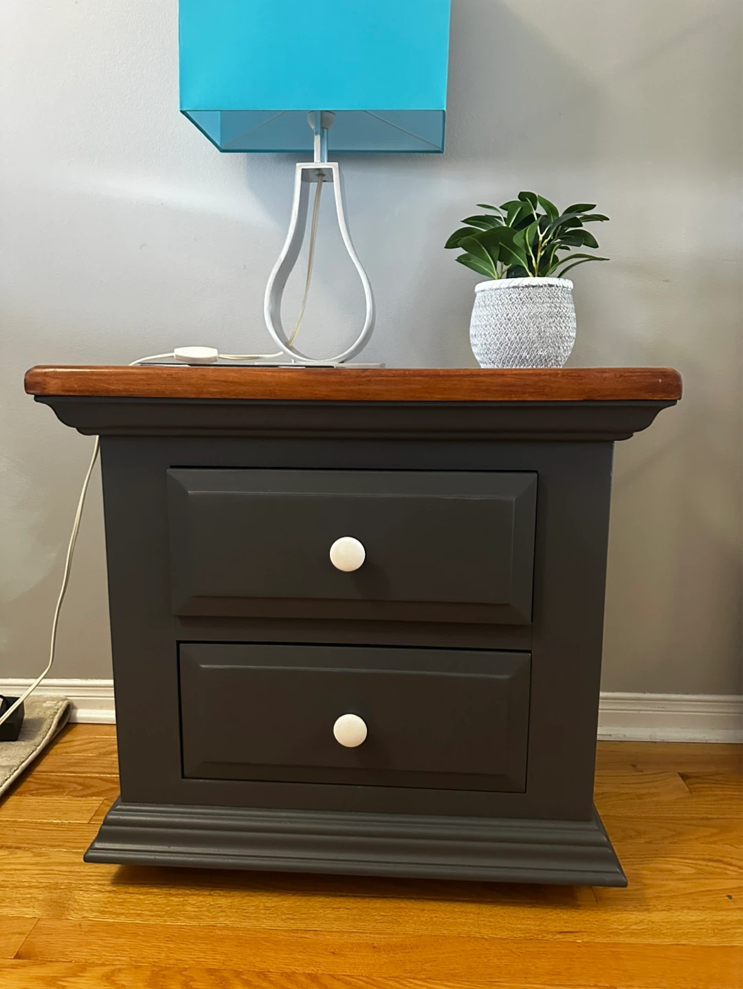 Two-Drawer Nightstand