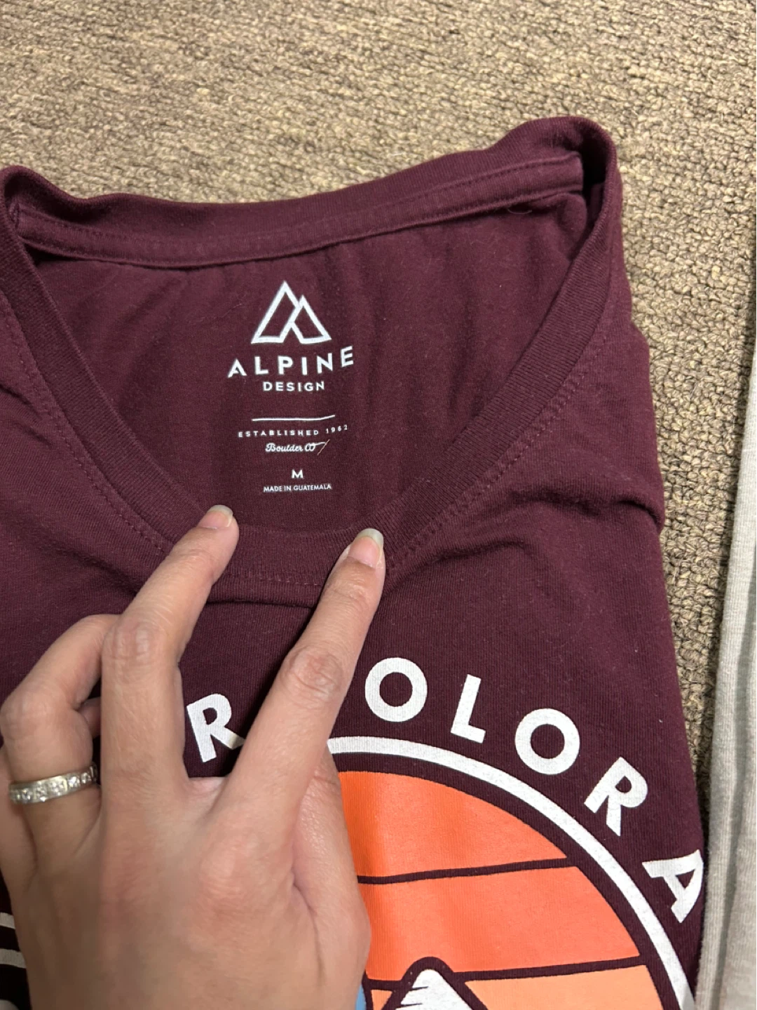 Alpine Design Boulder Colorado T-Shirts - Size M (Set of 3) - photo 4