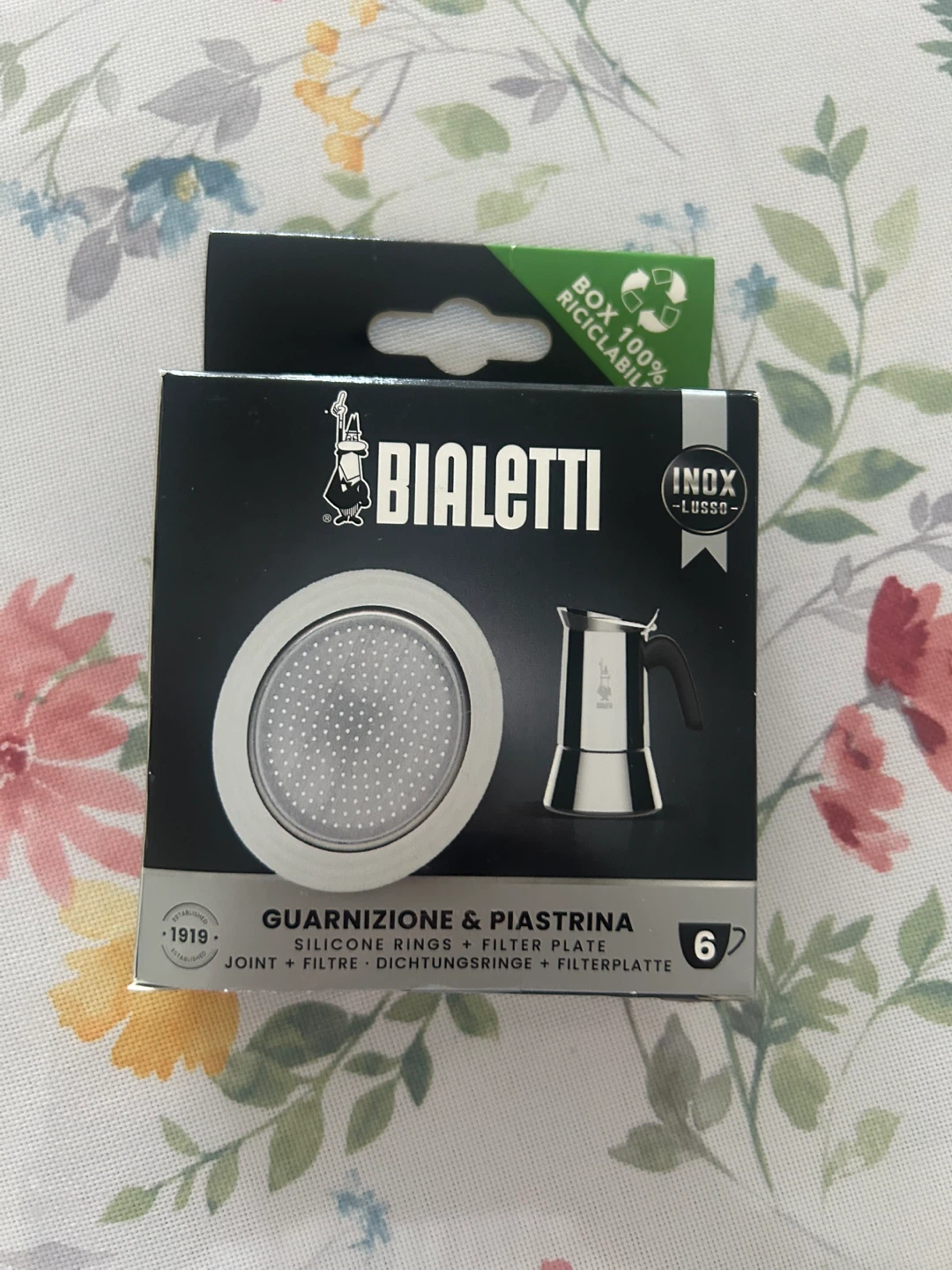 Bialetti Silicone Rings & Filter Plate