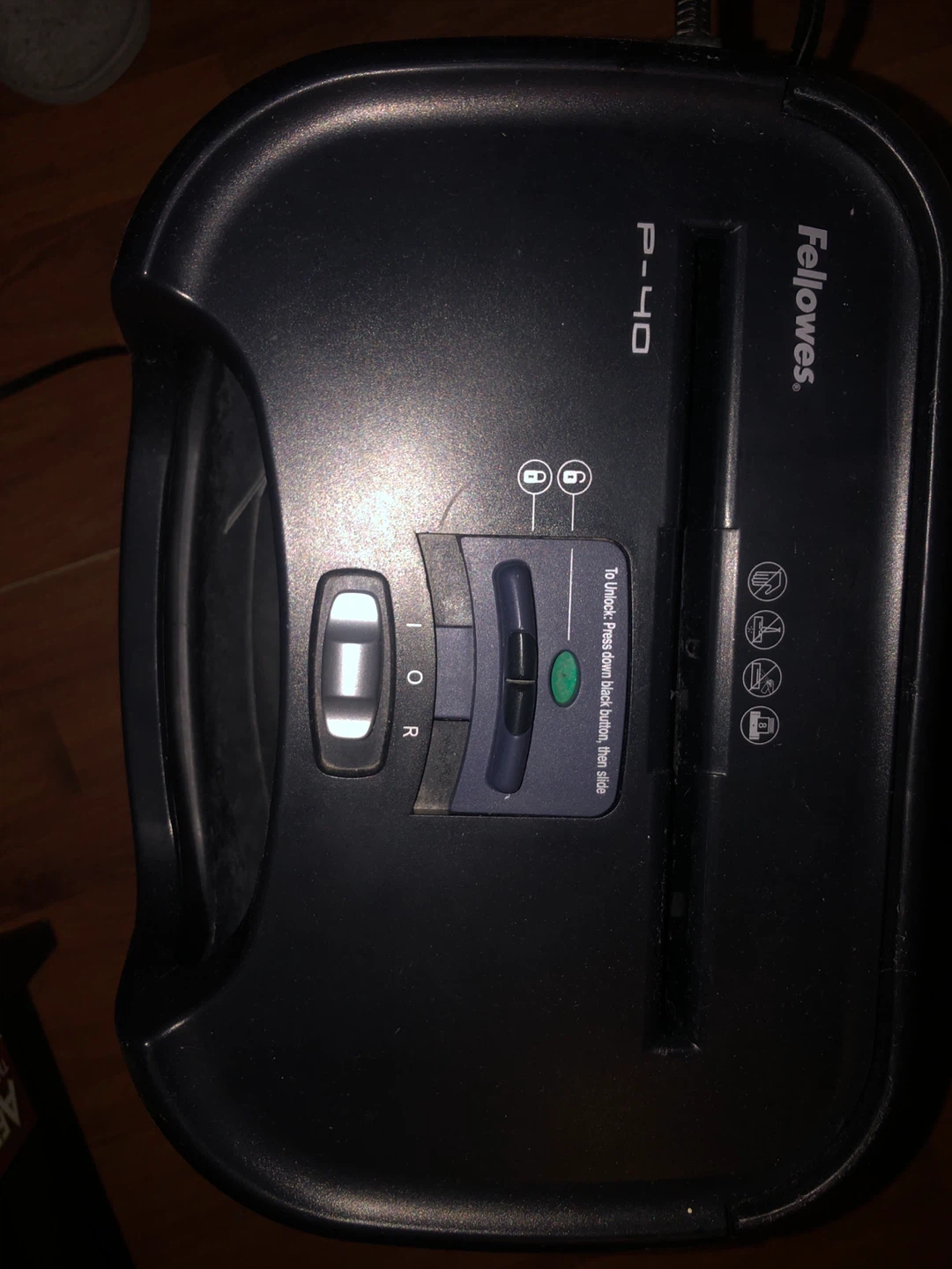 Fellowes P-40 Shredder