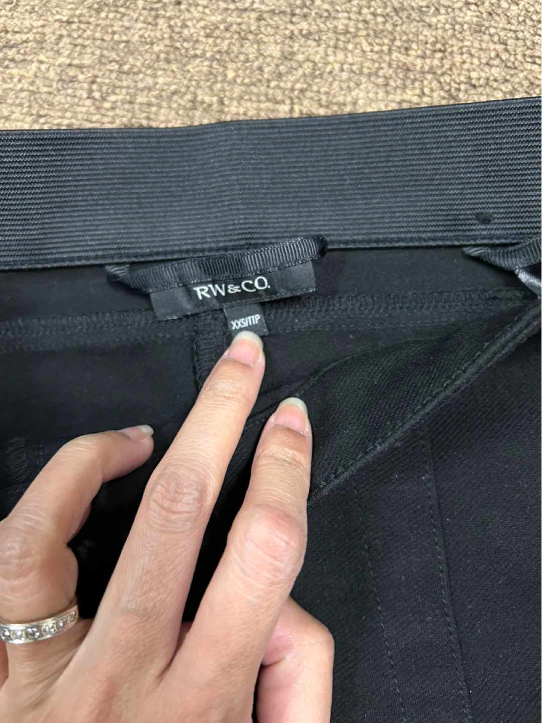 RW&CO. Black Pants XXS/TP - photo 2