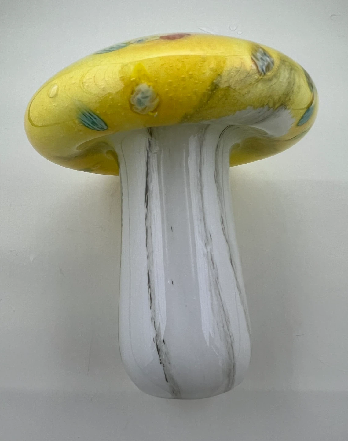 Murano Style Art Glass Mushroom - photo 5