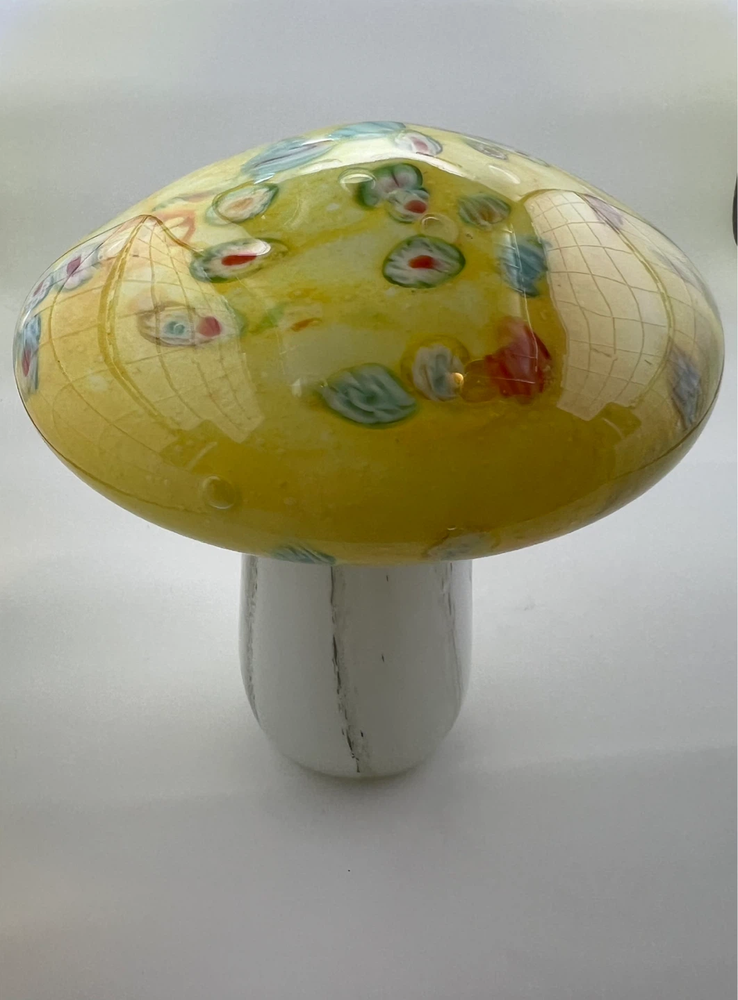 Murano Style Art Glass Mushroom - photo 2