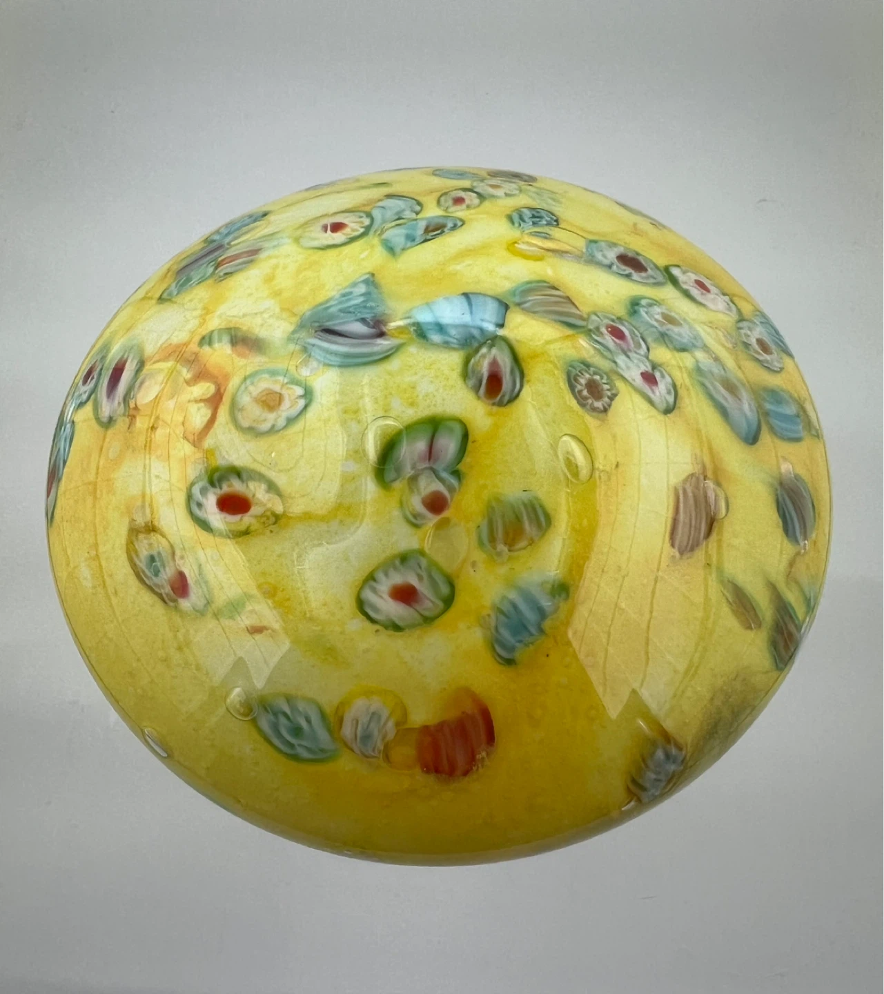 Murano Style Art Glass Mushroom - photo 3