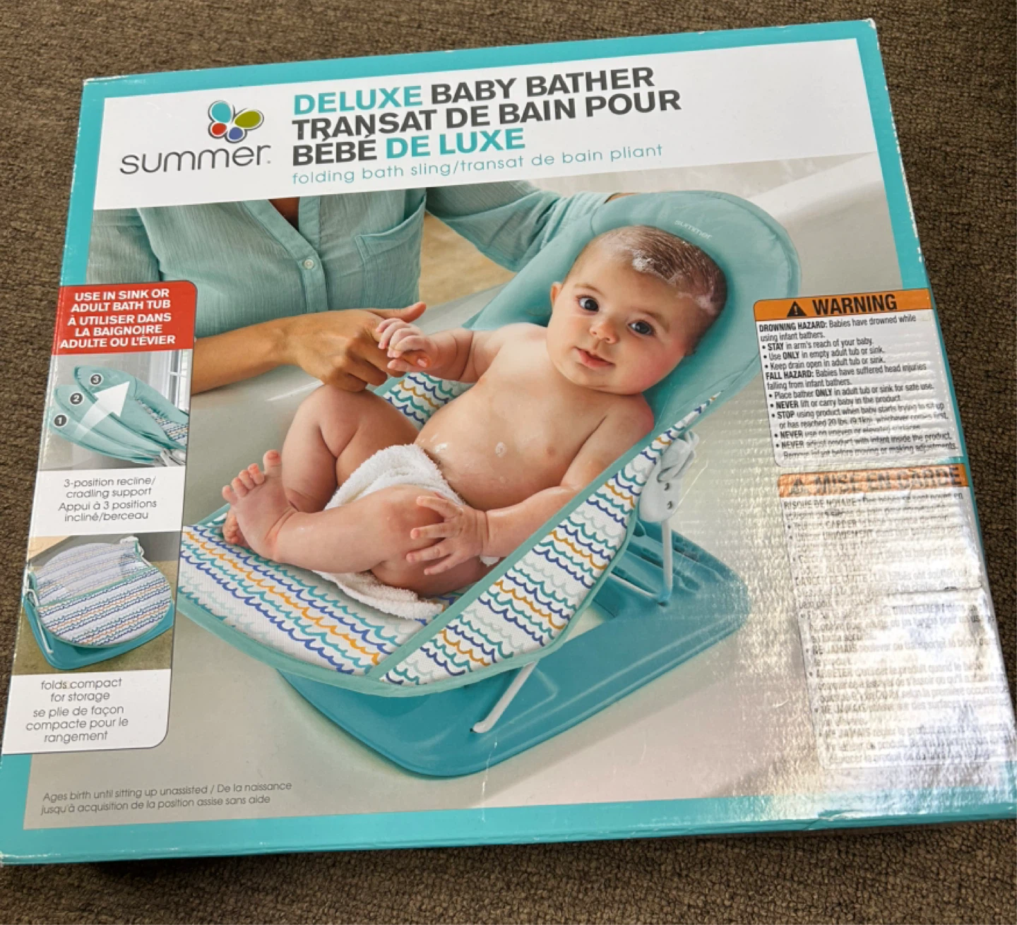 Summer Deluxe Baby Bather