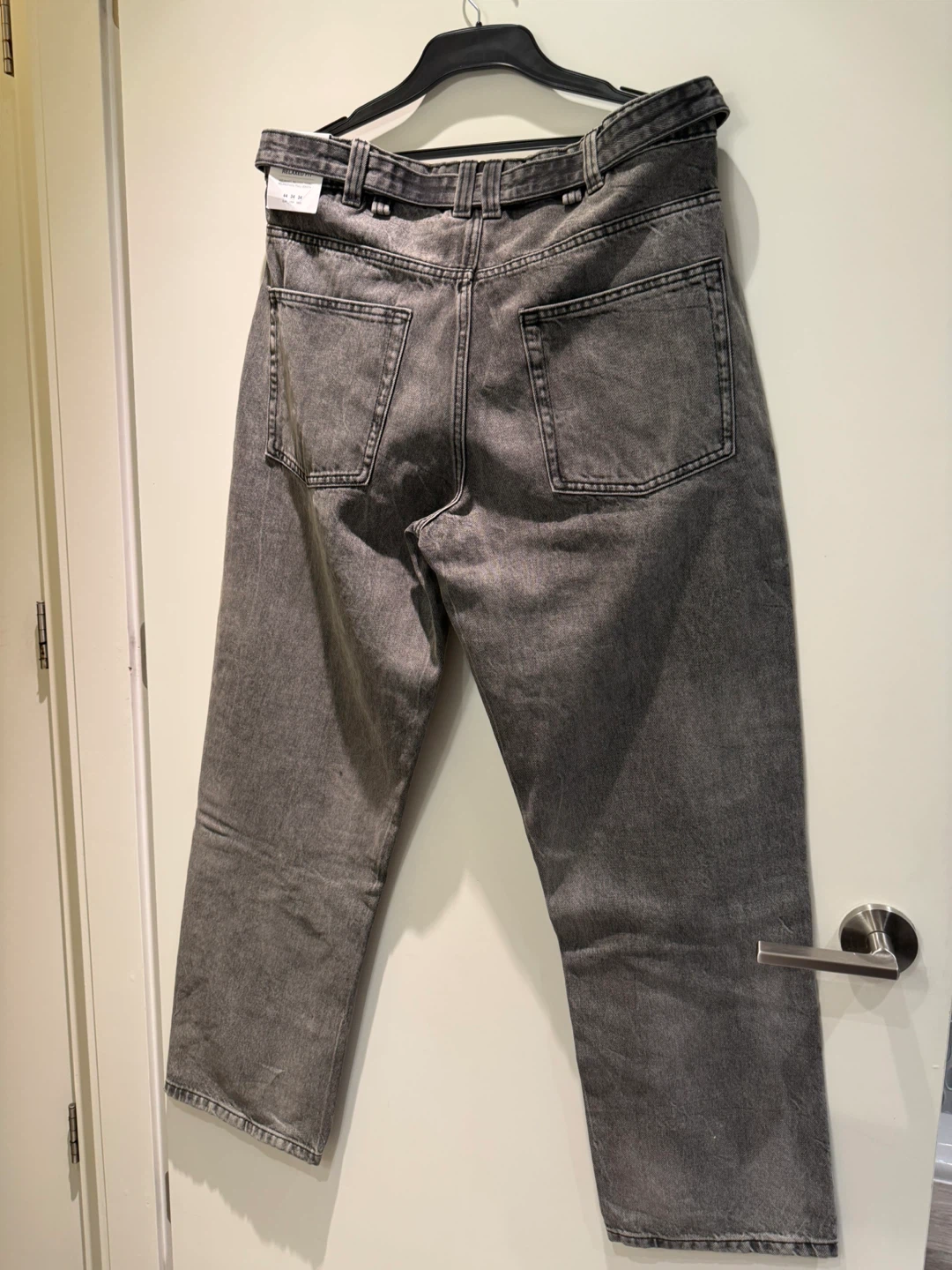 Zara Relaxed Fit Grey Denim Jeans - photo 2