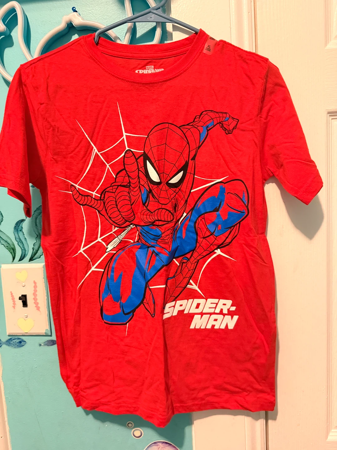 Marvel Spider-Man T-Shirt - Red, XL (14)