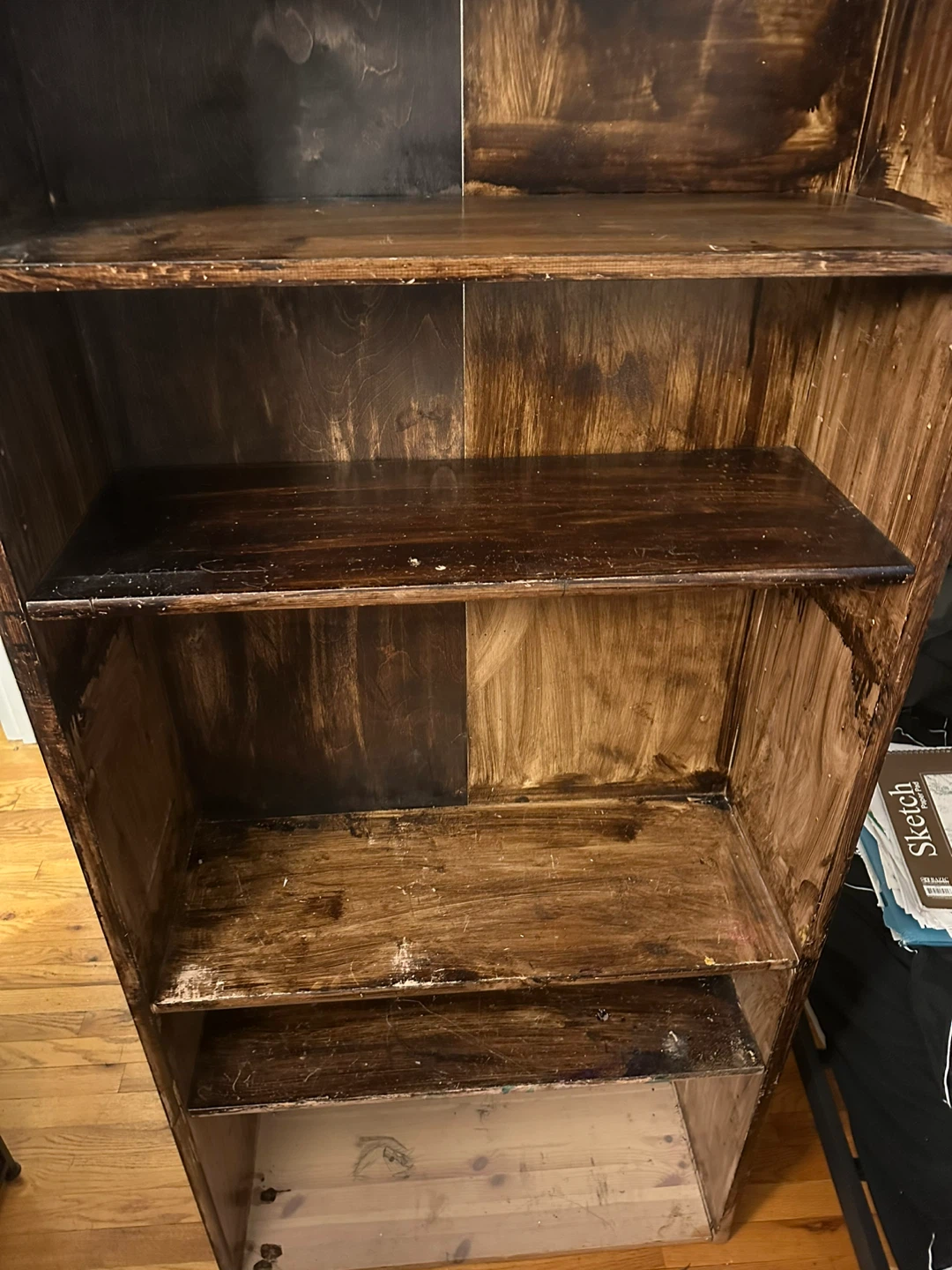 Wooden Bookshelf - photo 2