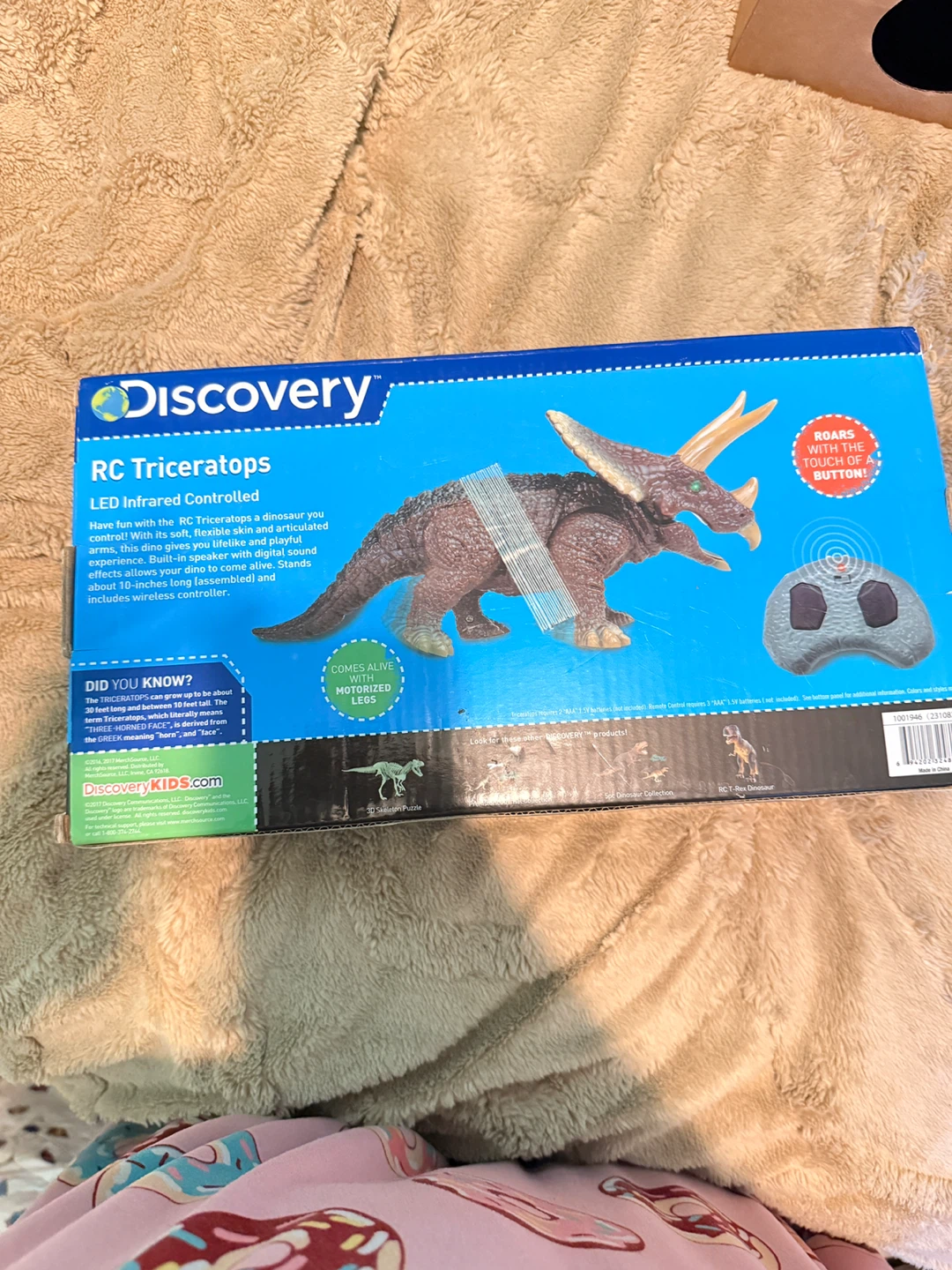 Discovery RC Triceratops Dinosaur Toy - photo 4