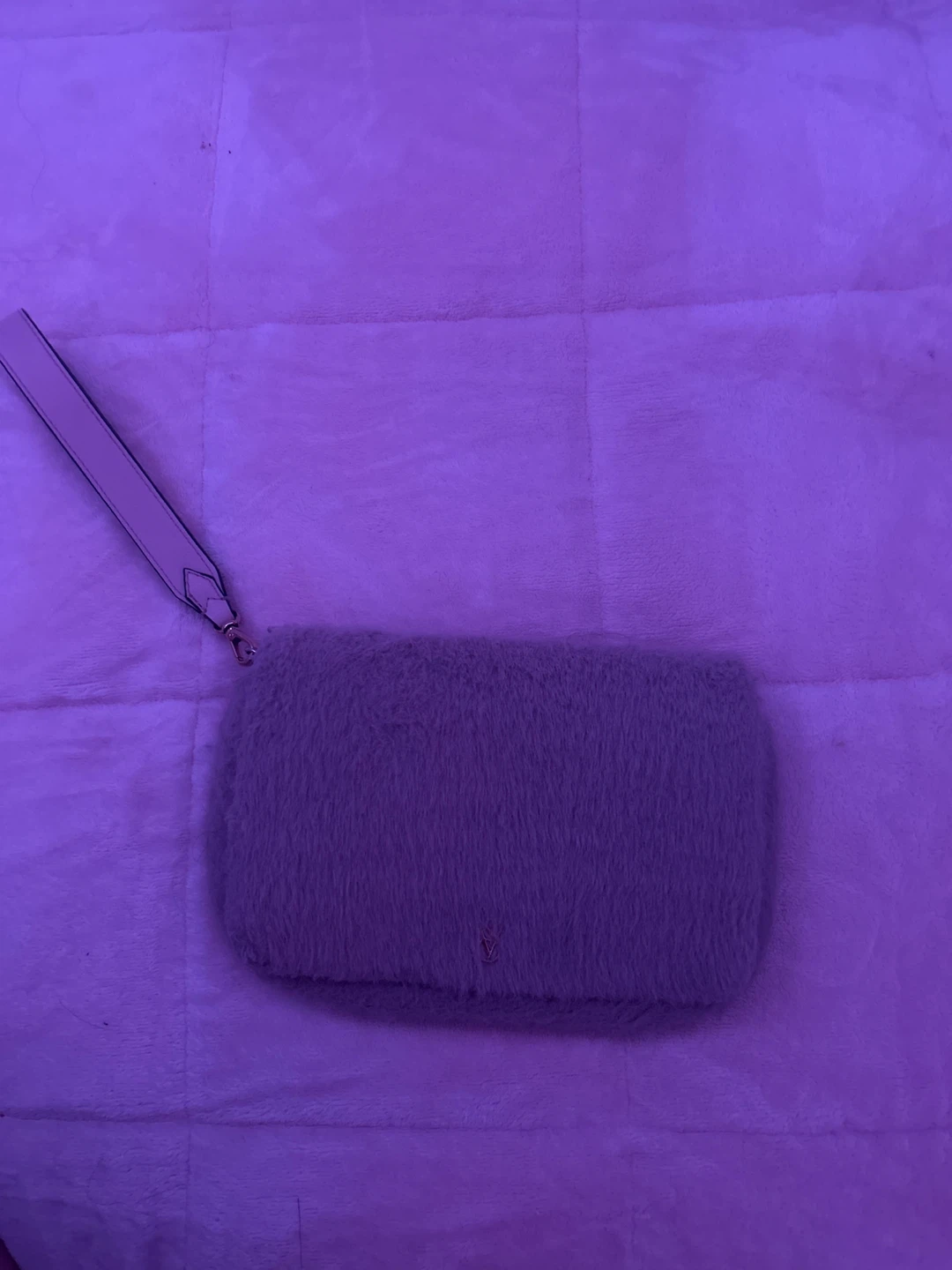 Victoria's Secret Fuzzy Clutch Bag