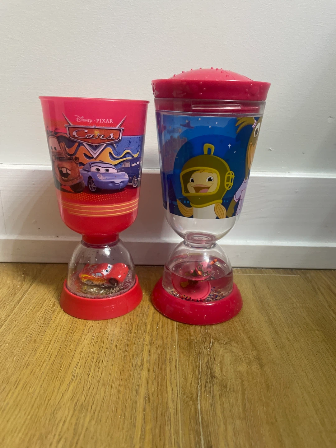 FREE - Disney Pixar Cars and Chicken Little Tumblers