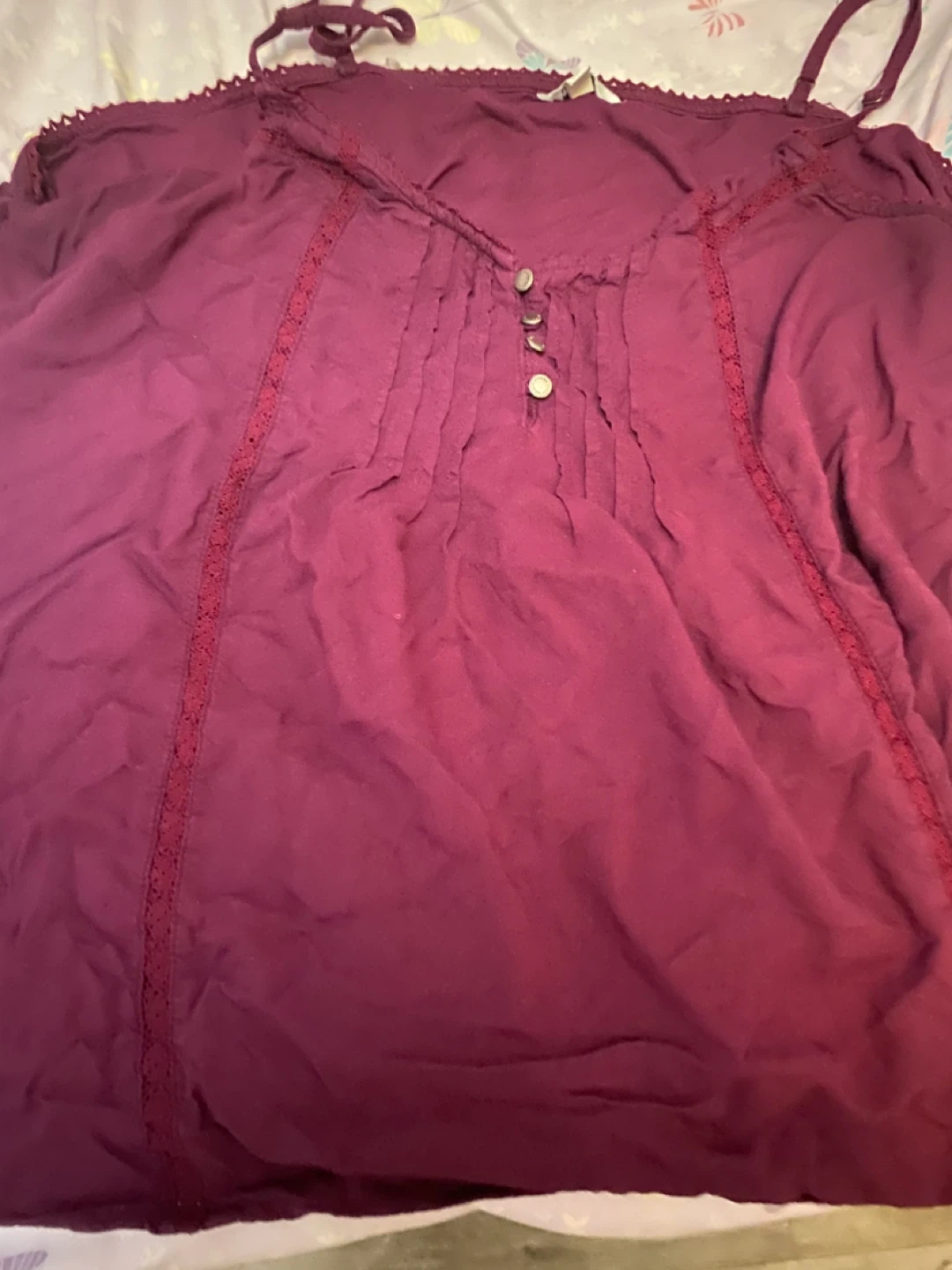 Sonoma Goods For Life XL Burgundy Tank Top
