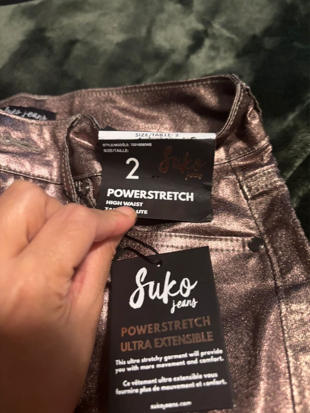 Suko Jeans Women's Powerstretch High Waist Jeans Size 2 - photo 2